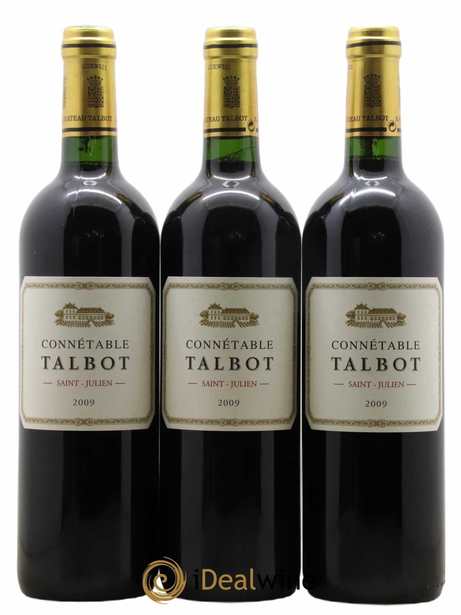 Connétable de Talbot Second Vin 2009 - Lot de 6 bouteilles - 2