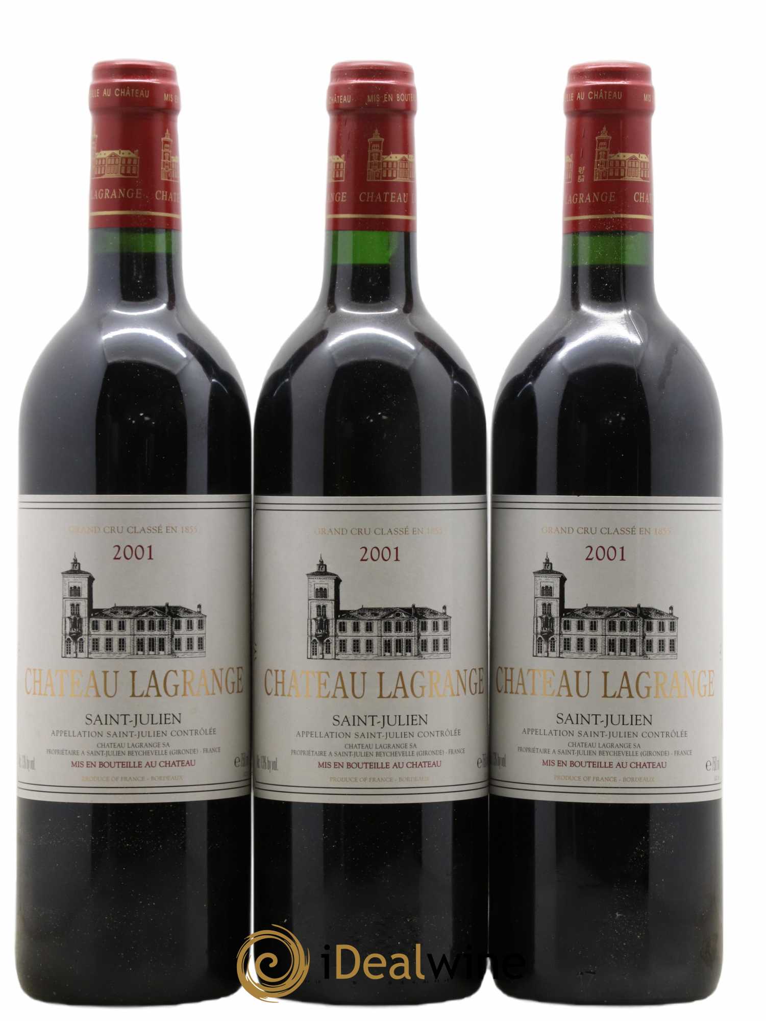 Château Lagrange 3ème Grand Cru Classé 2001 - Lot de 6 bouteilles - 2