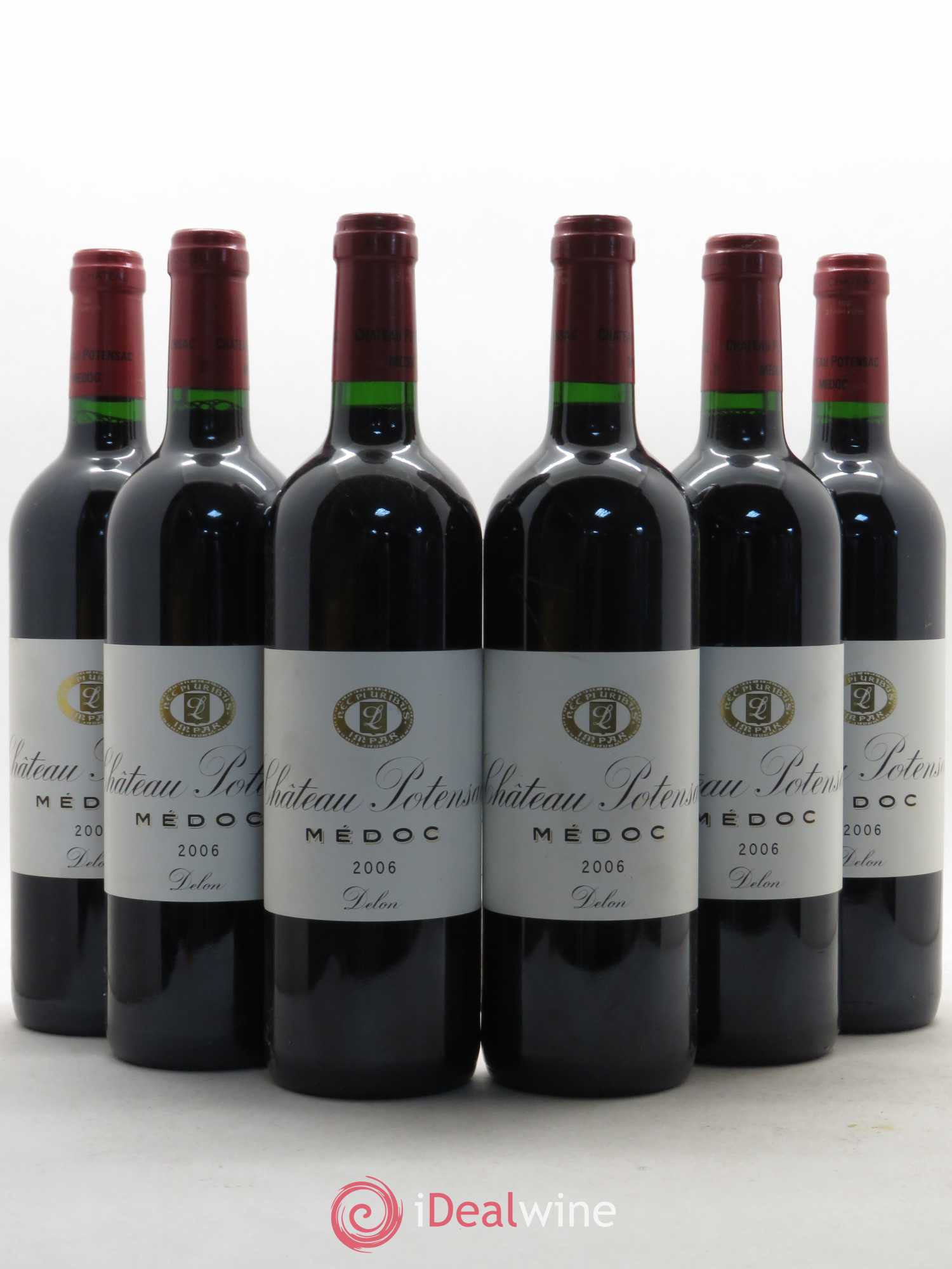 Château Potensac 2006 - Lot de 6 bouteilles - 0