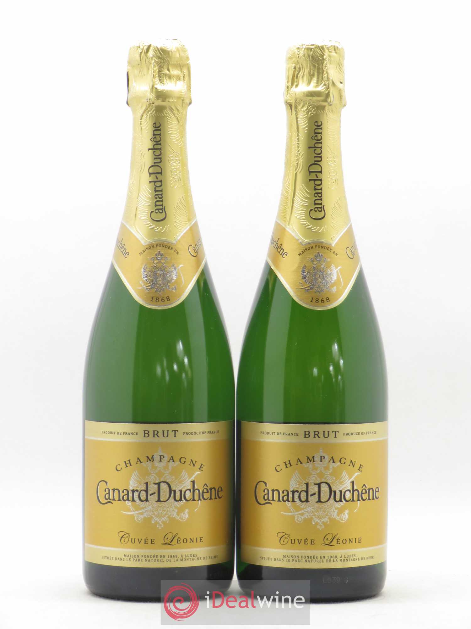 Champagne Canard Duchêne cuvée Léonie brut - Lot de 2 bouteilles - 0
