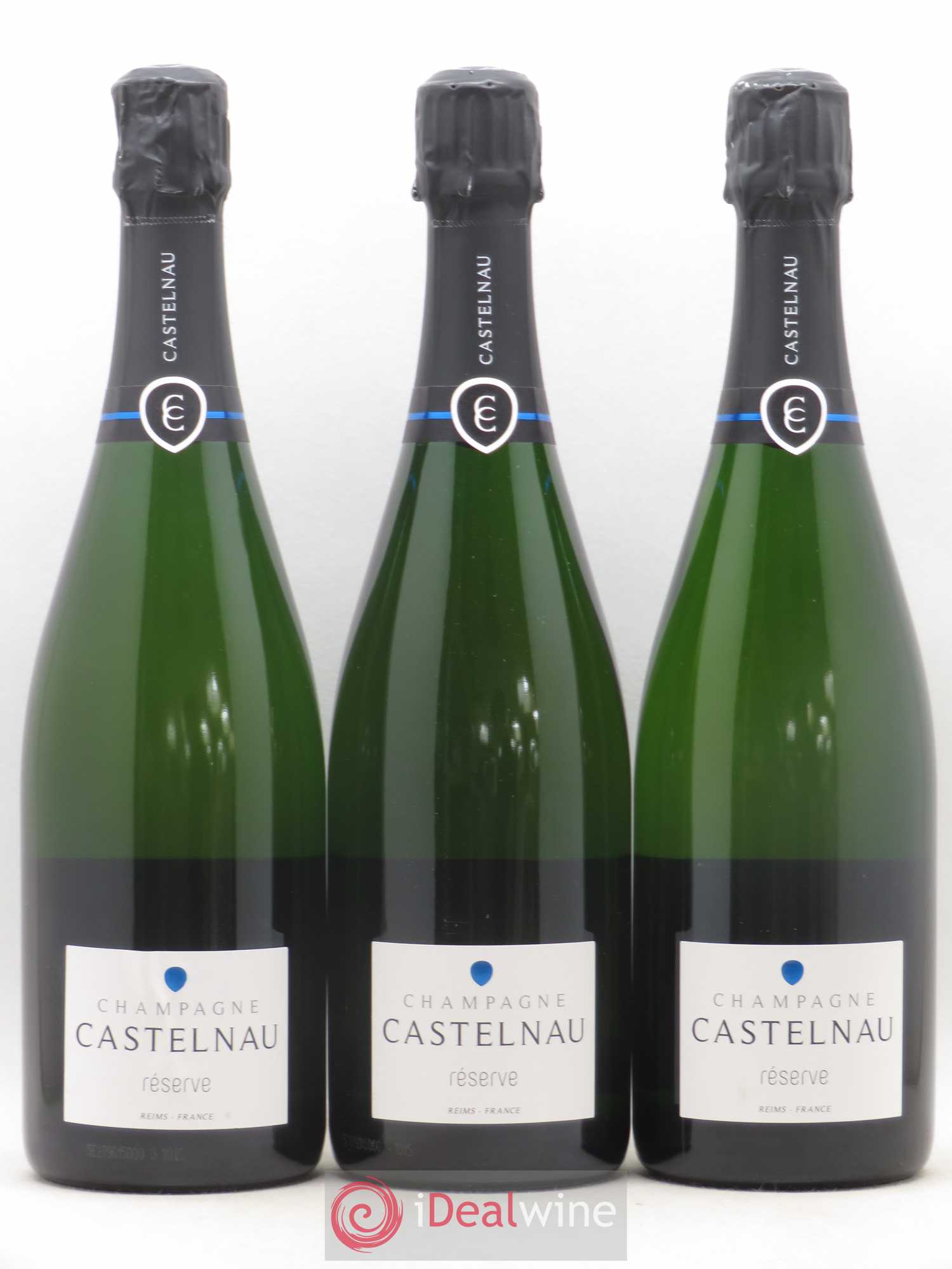 Champagne Brut Réserve Castelnau - Posten von 6 Flaschen - 1