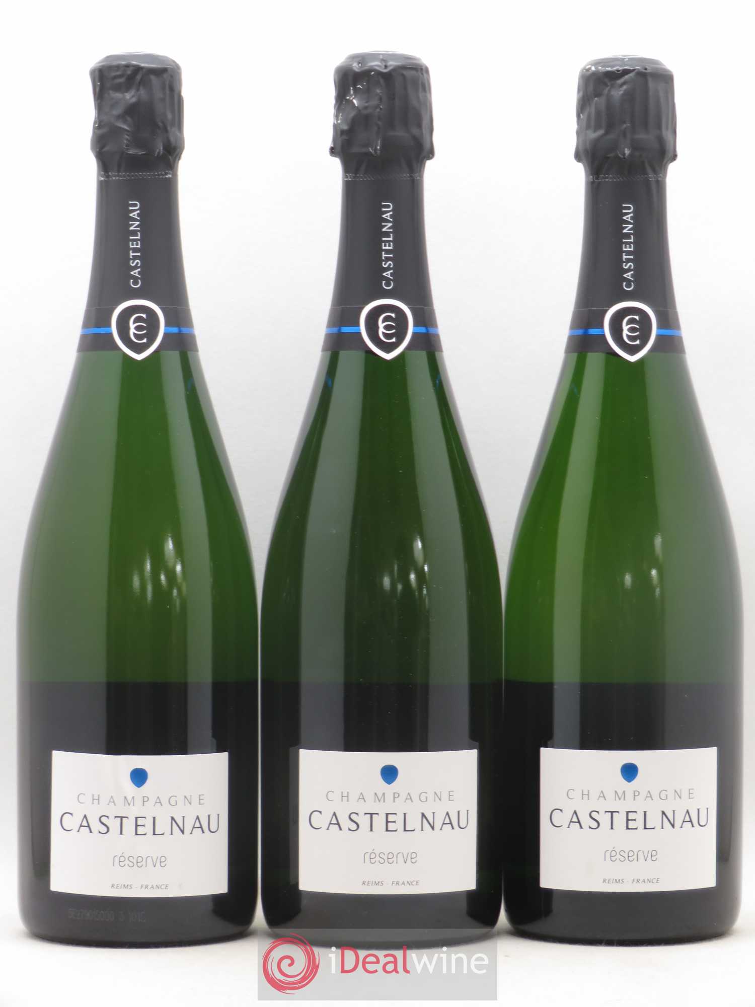 Champagne Brut Réserve Castelnau - Posten von 6 Flaschen - 2