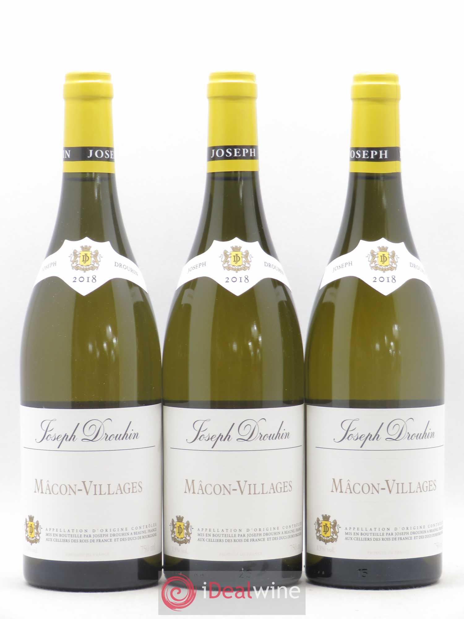 Mâcon Villages Joseph Drouhin 2018 - Posten von 6 Flaschen - 1