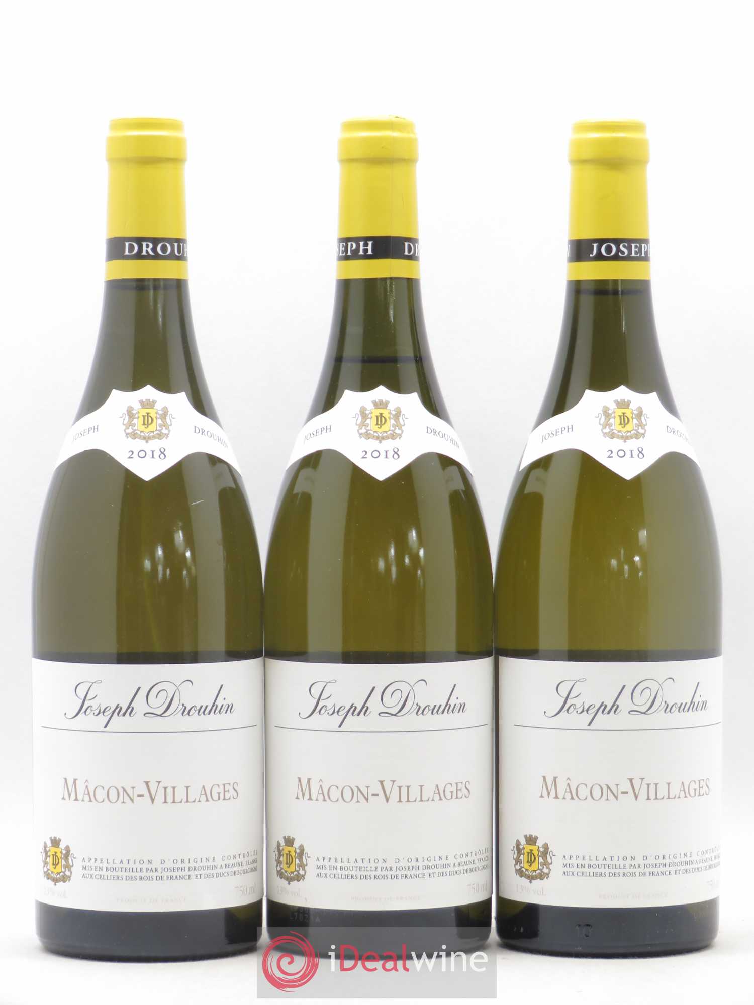 Mâcon Villages Joseph Drouhin 2018 - Posten von 6 Flaschen - 2