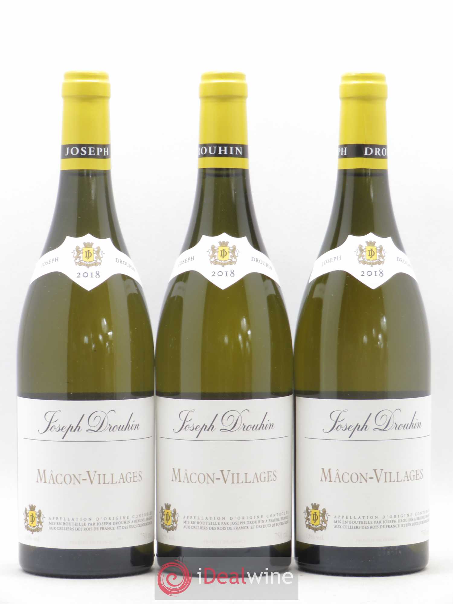 Mâcon Villages Joseph Drouhin 2018 - Posten von 6 Flaschen - 1