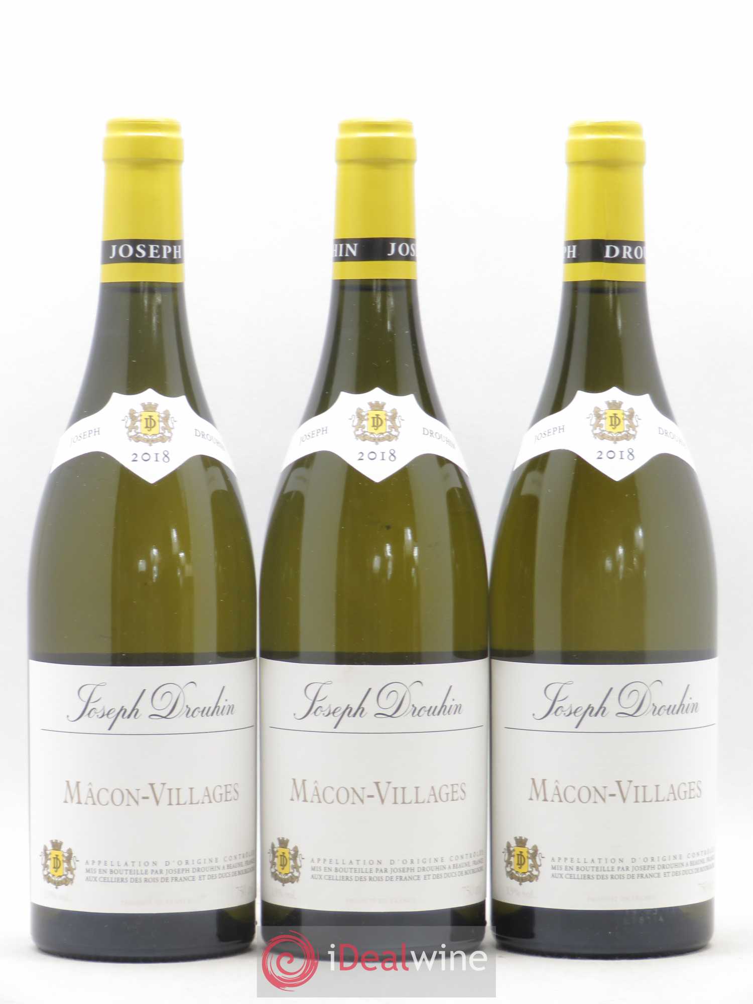 Mâcon Villages Joseph Drouhin 2018 - Posten von 6 Flaschen - 2
