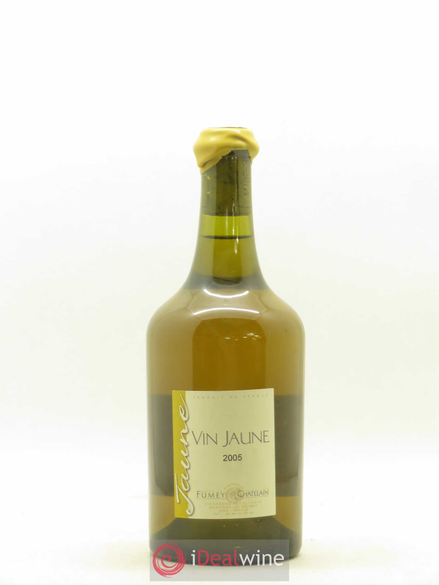 Arbois Vin Jaune Fumey Chatelain 2005 - Lot de 1 bouteille - 0