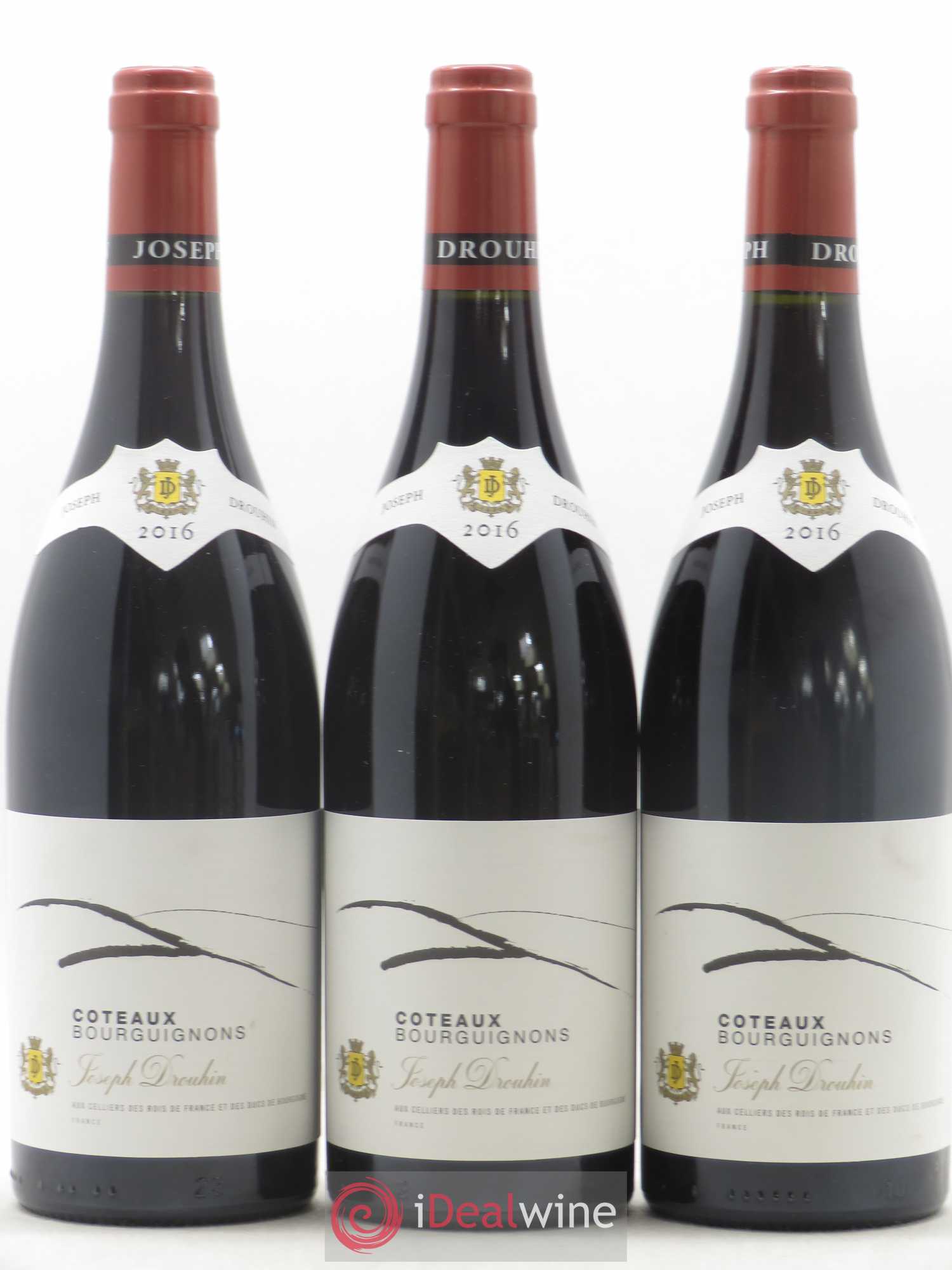 Coteaux Bourguignons Joseph Drouhin 2016 - Lot de 3 bouteilles - 0