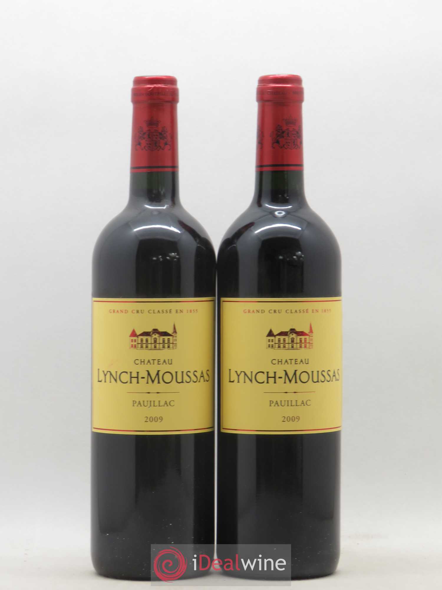Château Lynch Moussas 5ème Grand Cru Classé 2009 - Lot de 2 bouteilles - 0