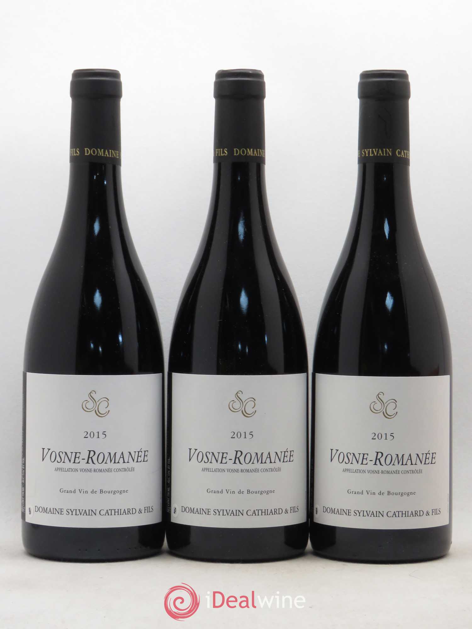 Vosne-Romanée Sylvain Cathiard 2015 - Posten von 3 Flaschen - 0