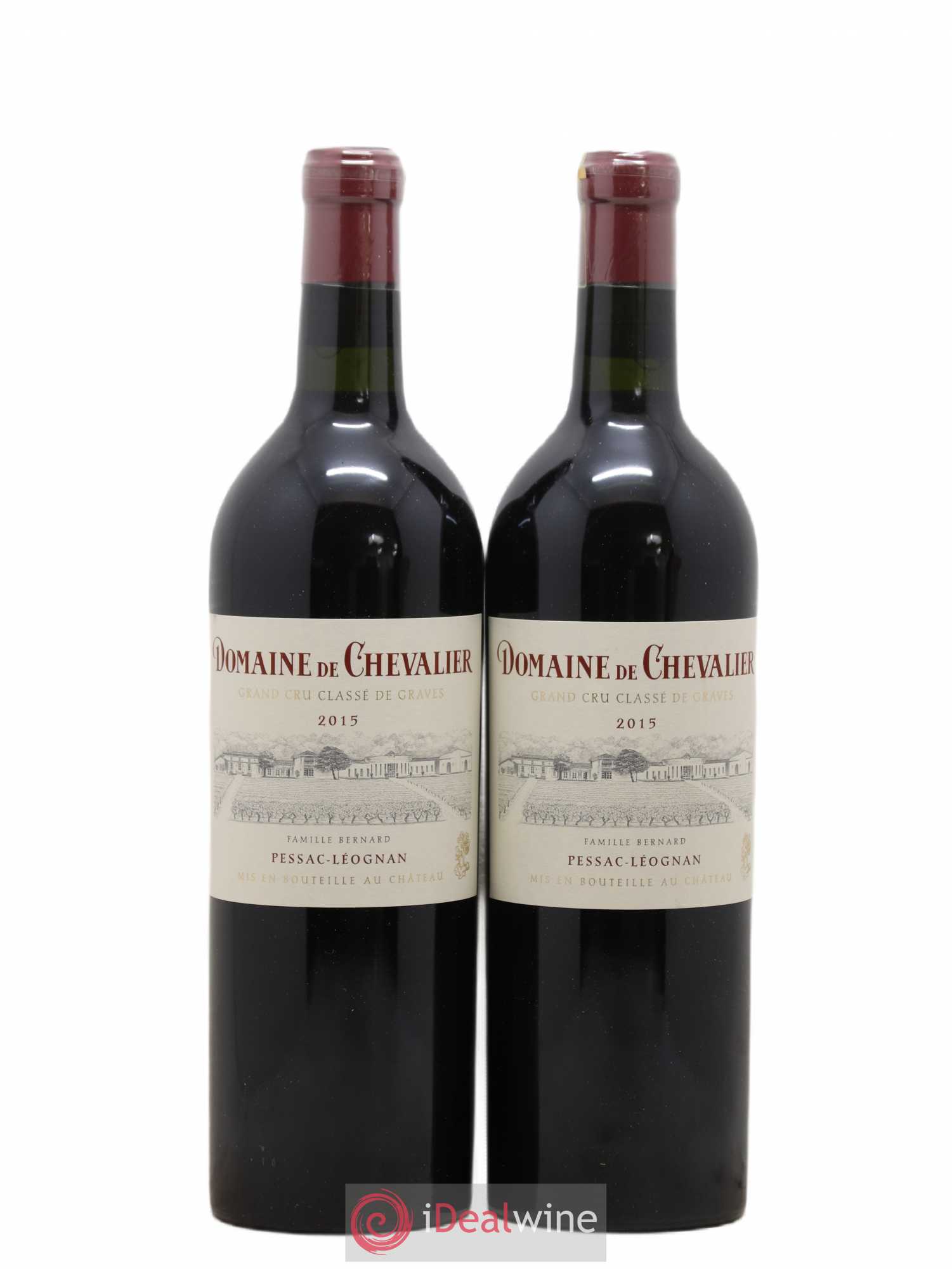 Domaine de Chevalier Cru Classé de Graves 2015 - Lot de 2 bouteilles - 0