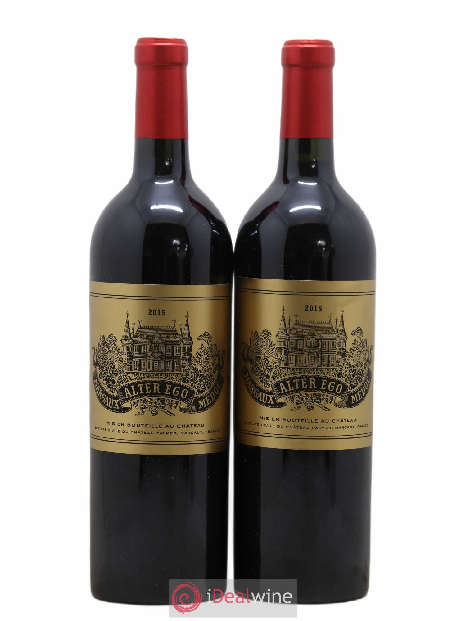 Alter Ego de Palmer Second Vin 2015 - Lot de 2 bouteilles - 0