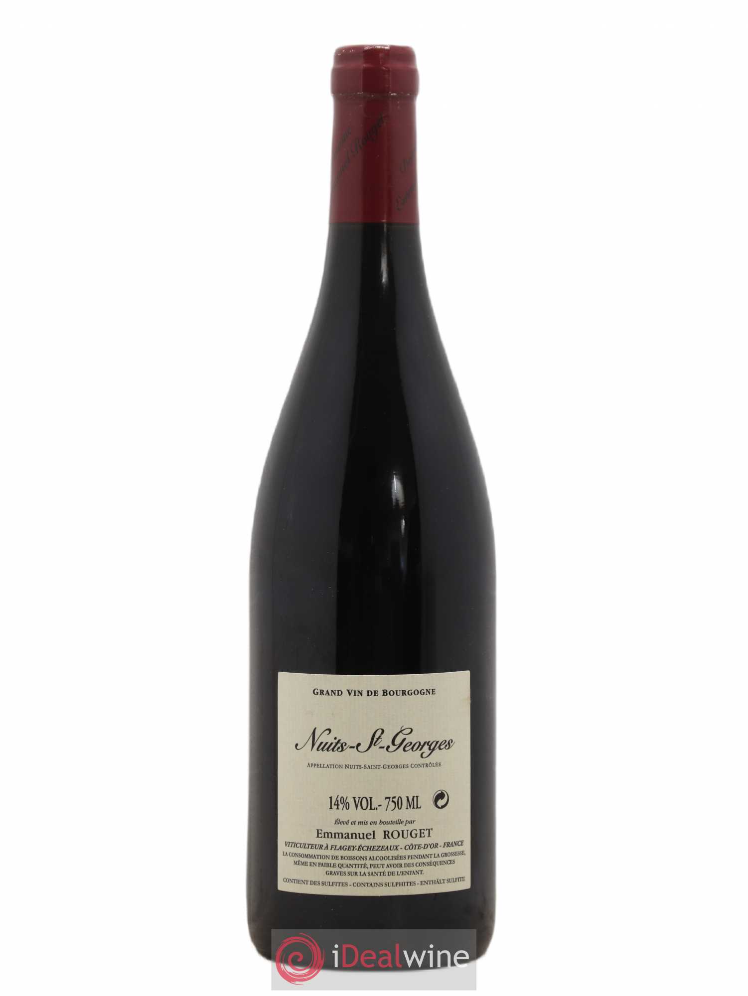 Nuits-Saint-Georges Emmanuel Rouget 2015 - Lot de 1 bouteille - 1