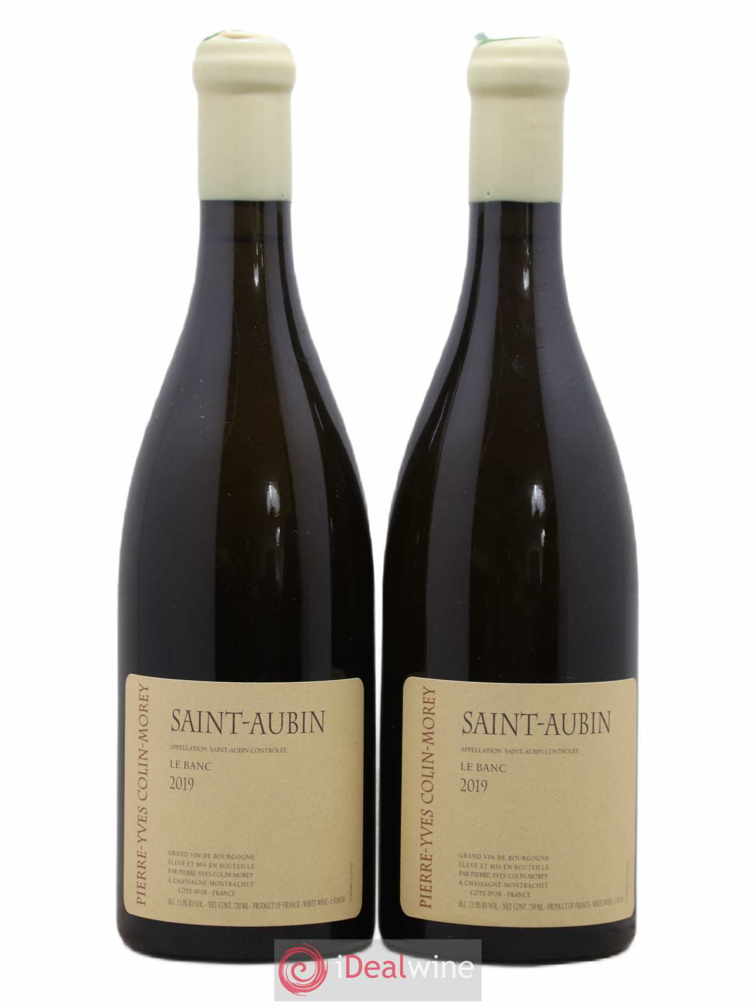Saint-Aubin Le Banc Pierre-Yves Colin Morey 2019 - Lot de 2 bouteilles - 0