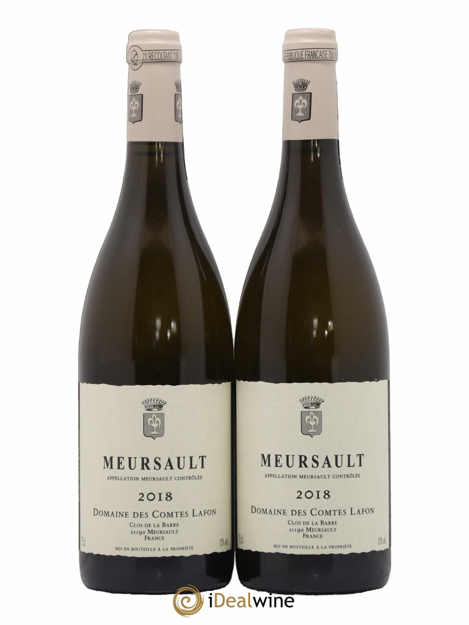 Meursault Comtes Lafon (Domaine des) 2018 - Lot de 2 bouteilles - 0