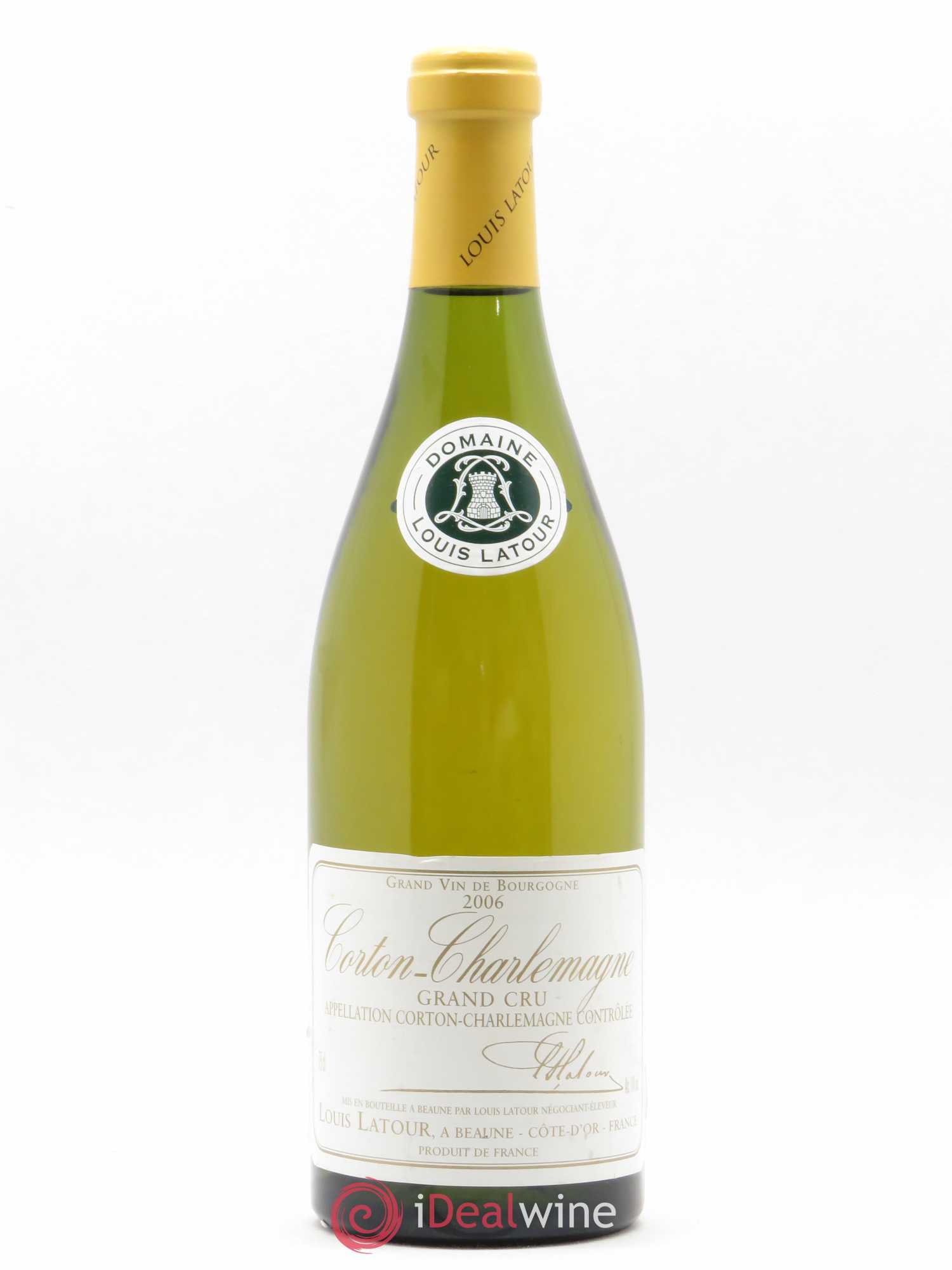 Corton-Charlemagne Grand Cru Louis Latour 2006 - Lot de 1 bouteille - 0