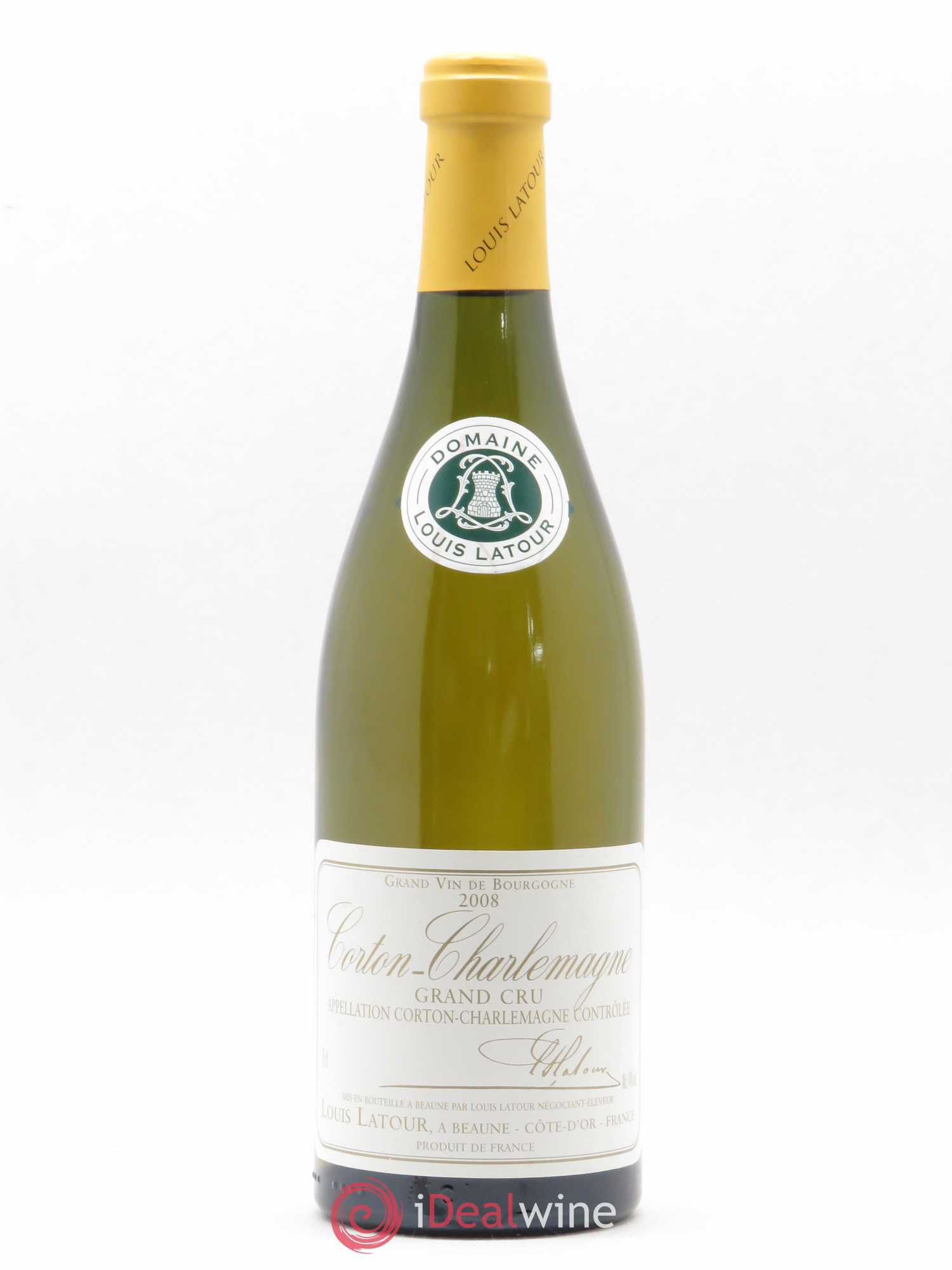 Corton-Charlemagne Grand Cru Louis Latour 2008 - Lot de 1 bouteille - 0