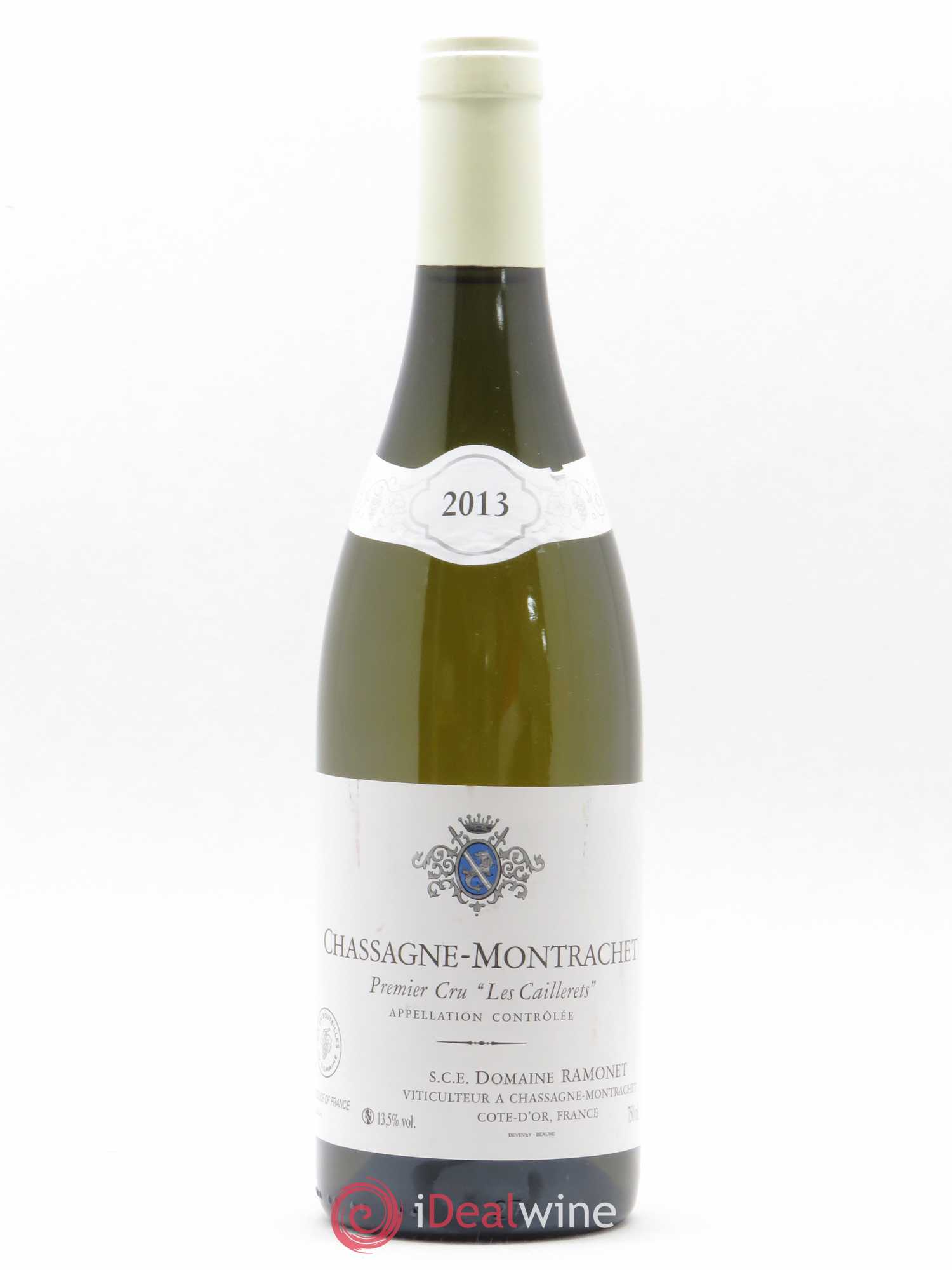 Chassagne-Montrachet 1er Cru Les Caillerets Ramonet (Domaine) 2013 - Lot of 1 bottle - 0