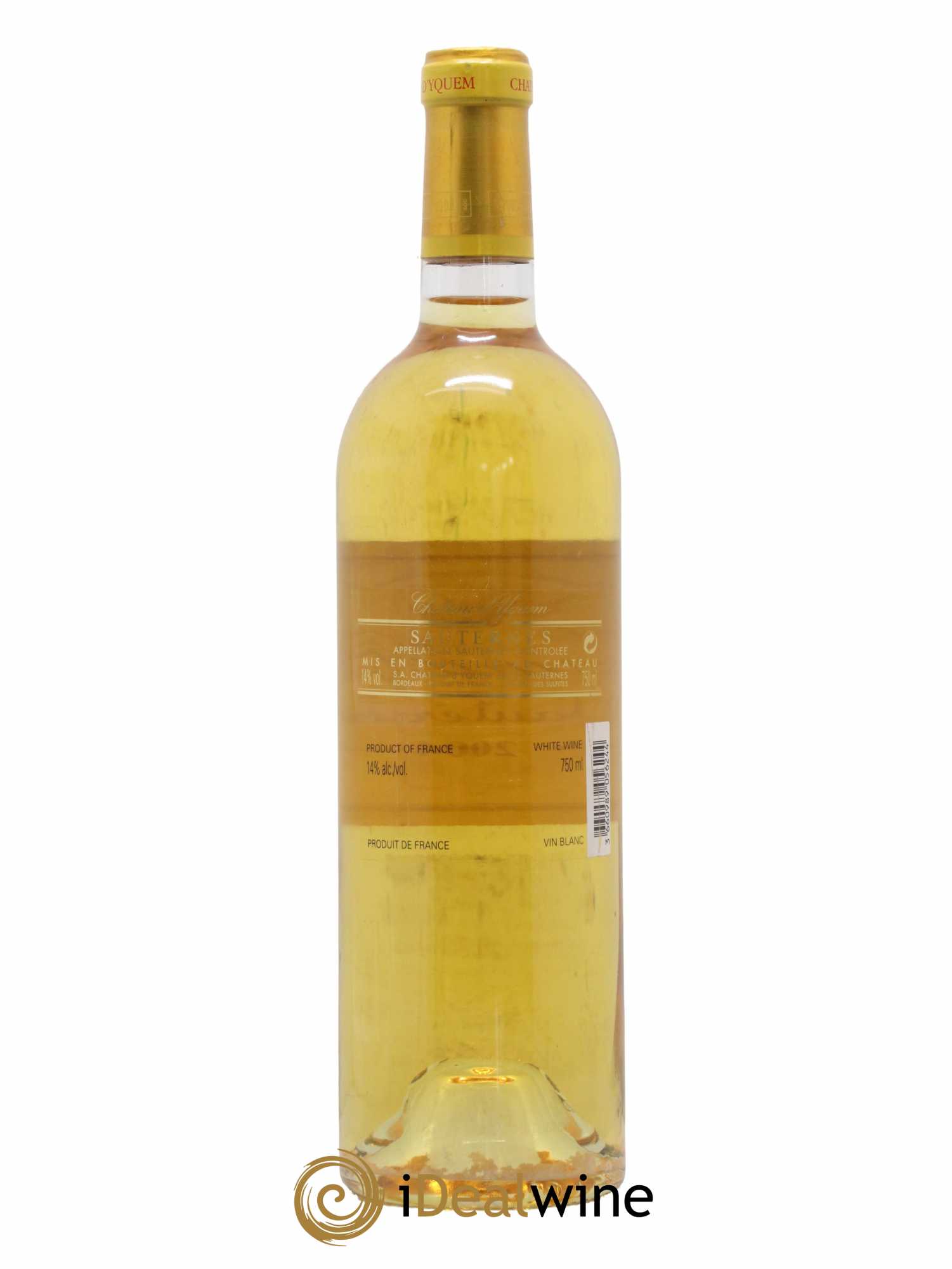Château d' Yquem 1er Cru Classé Supérieur 2004 - Lot of 1 bottle - 1