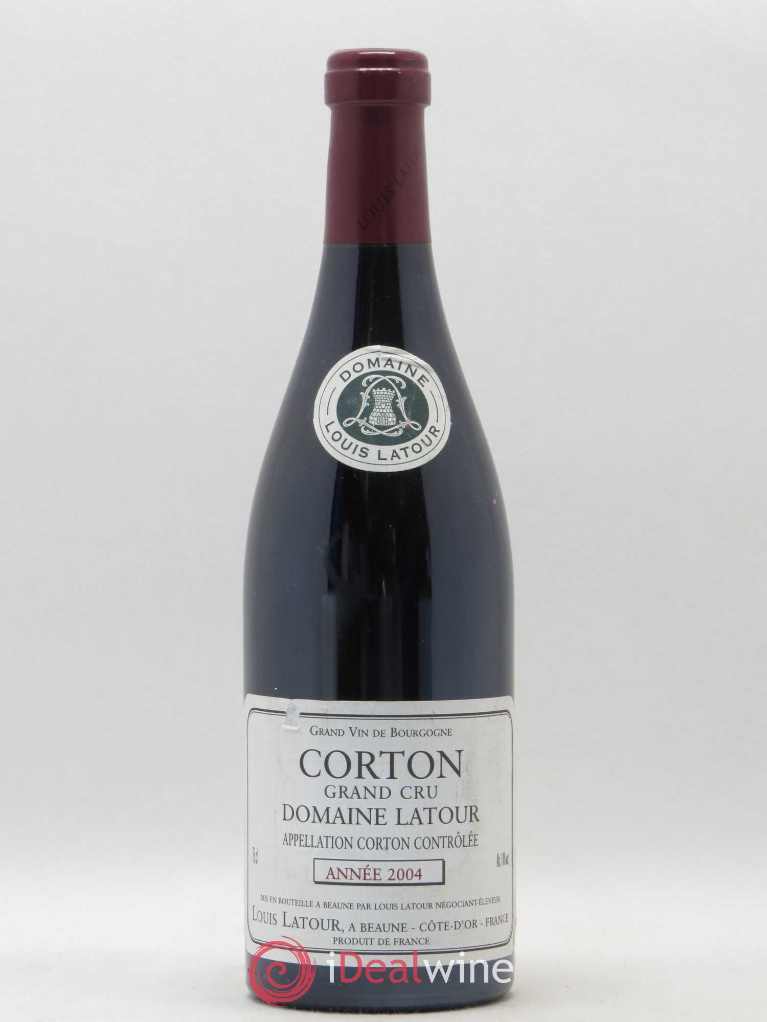 Corton Grand Cru Louis Latour 2004 - Lot de 1 bouteille - 0