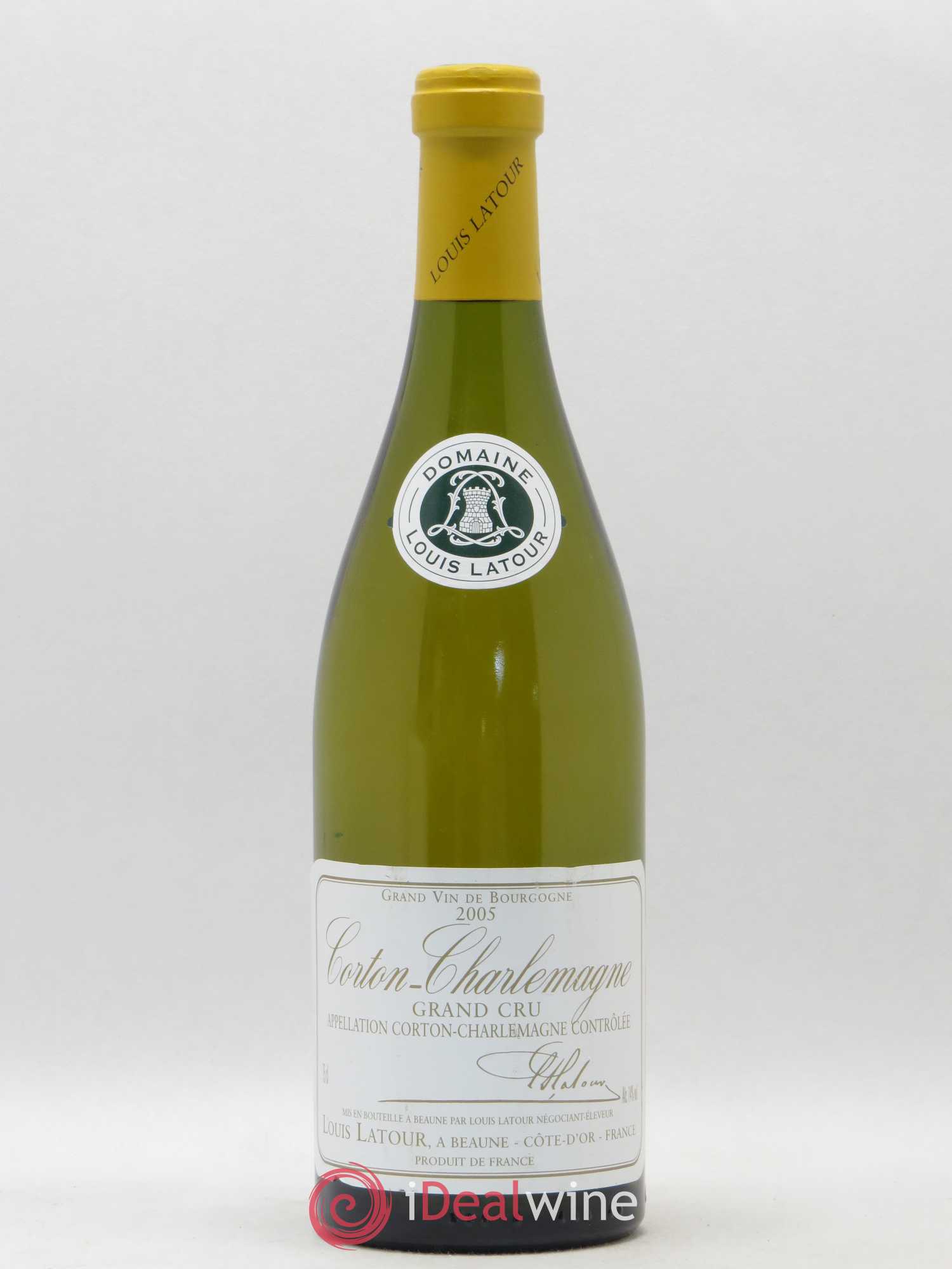 Corton-Charlemagne Grand Cru Louis Latour 2005 - Lot de 1 bouteille - 0