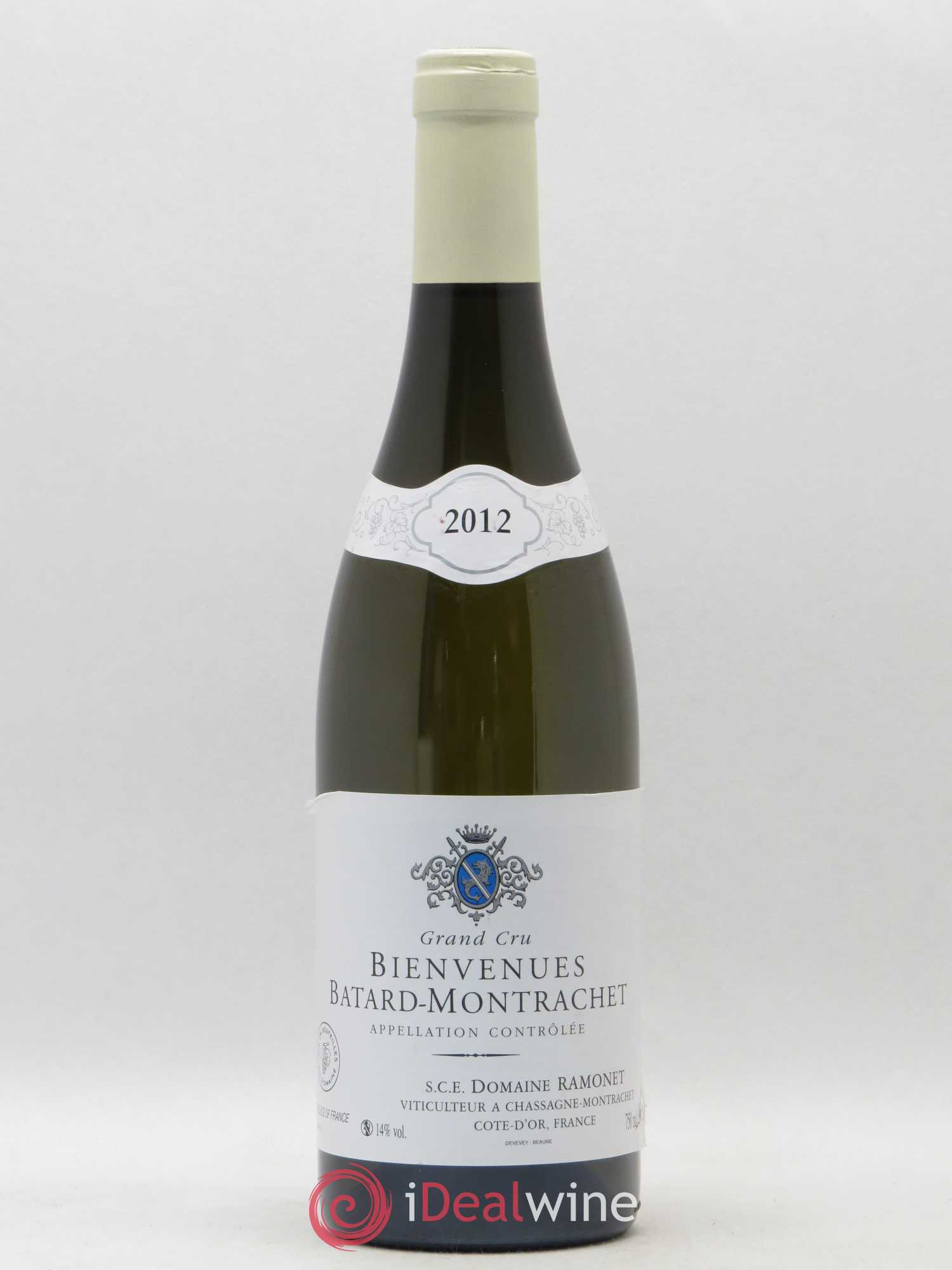 Bienvenues-Bâtard-Montrachet Grand Cru Ramonet (Domaine) 2012 - Lot de 1 bouteille - 0