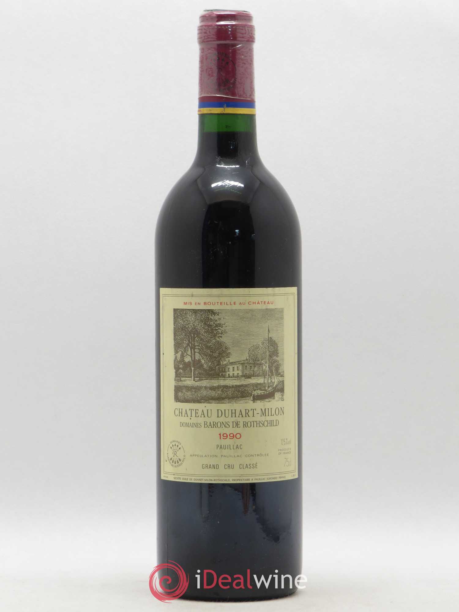 Château Duhart-Milon 4ème Grand Cru Classé 1990 - Lot de 1 bouteille - 0