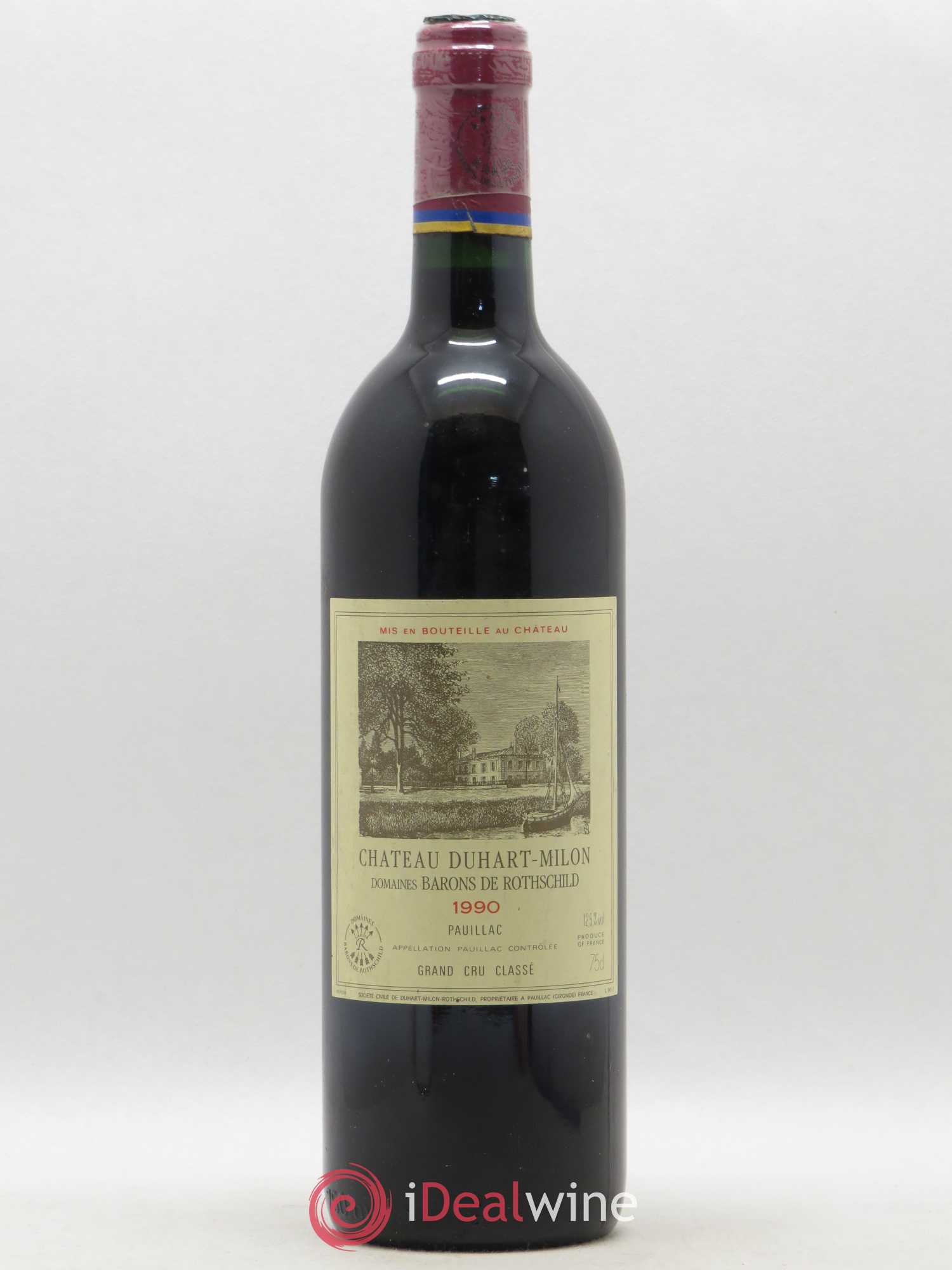 Château Duhart-Milon 4ème Grand Cru Classé 1990 - Lot de 1 bouteille - 0