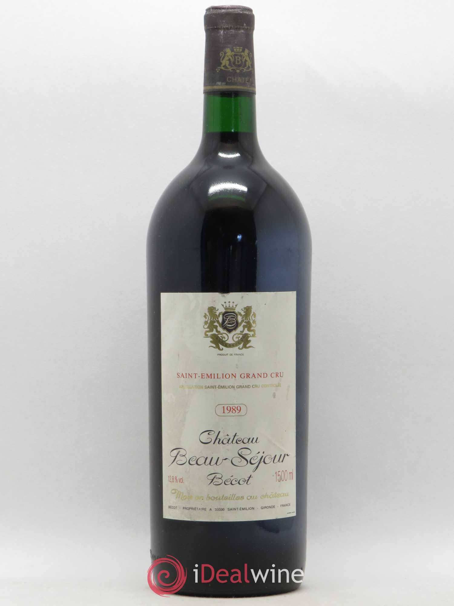 Château Beau-Séjour Bécot 1er Grand Cru Classé B 1989 - Lot de 1 magnum - 0