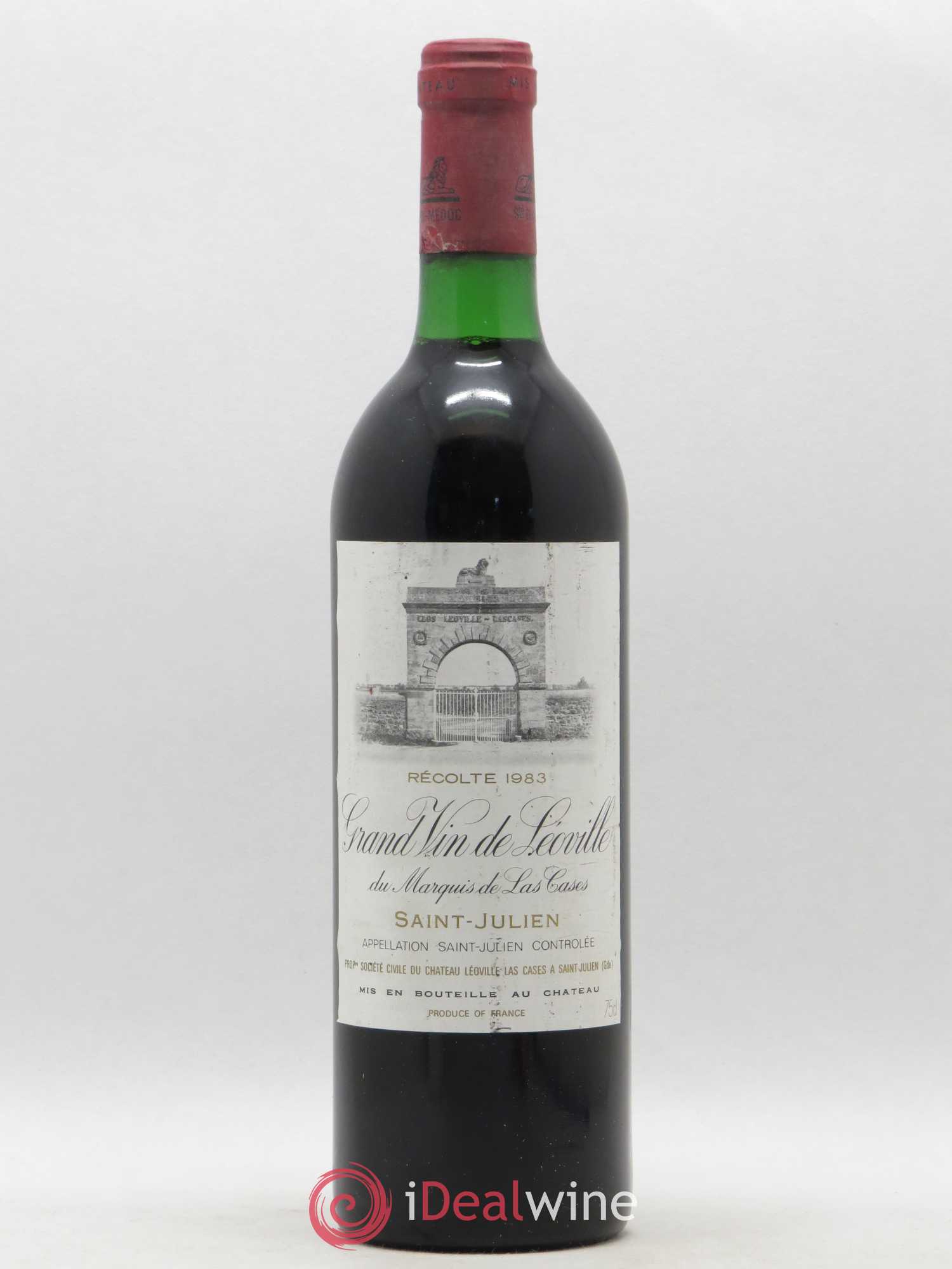 Château Léoville Las Cases 2ème Grand Cru Classé 1983 - Lot de 1 bouteille - 0