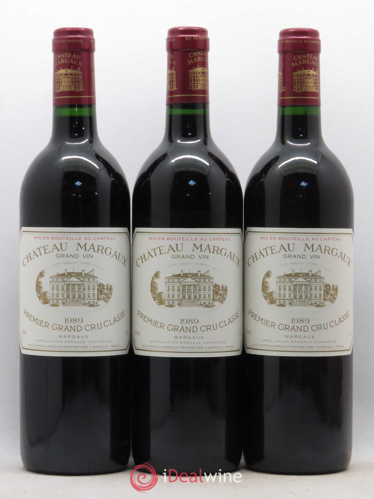 Château Margaux 1er Grand Cru Classé 1989 - Lot de 12 bouteilles - 2