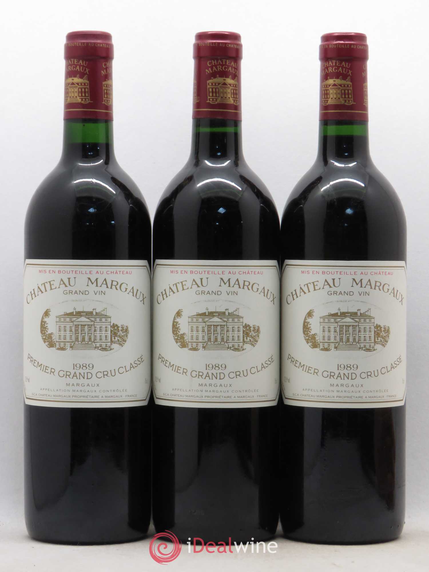 Château Margaux 1er Grand Cru Classé 1989 - Lot de 12 bouteilles - 3