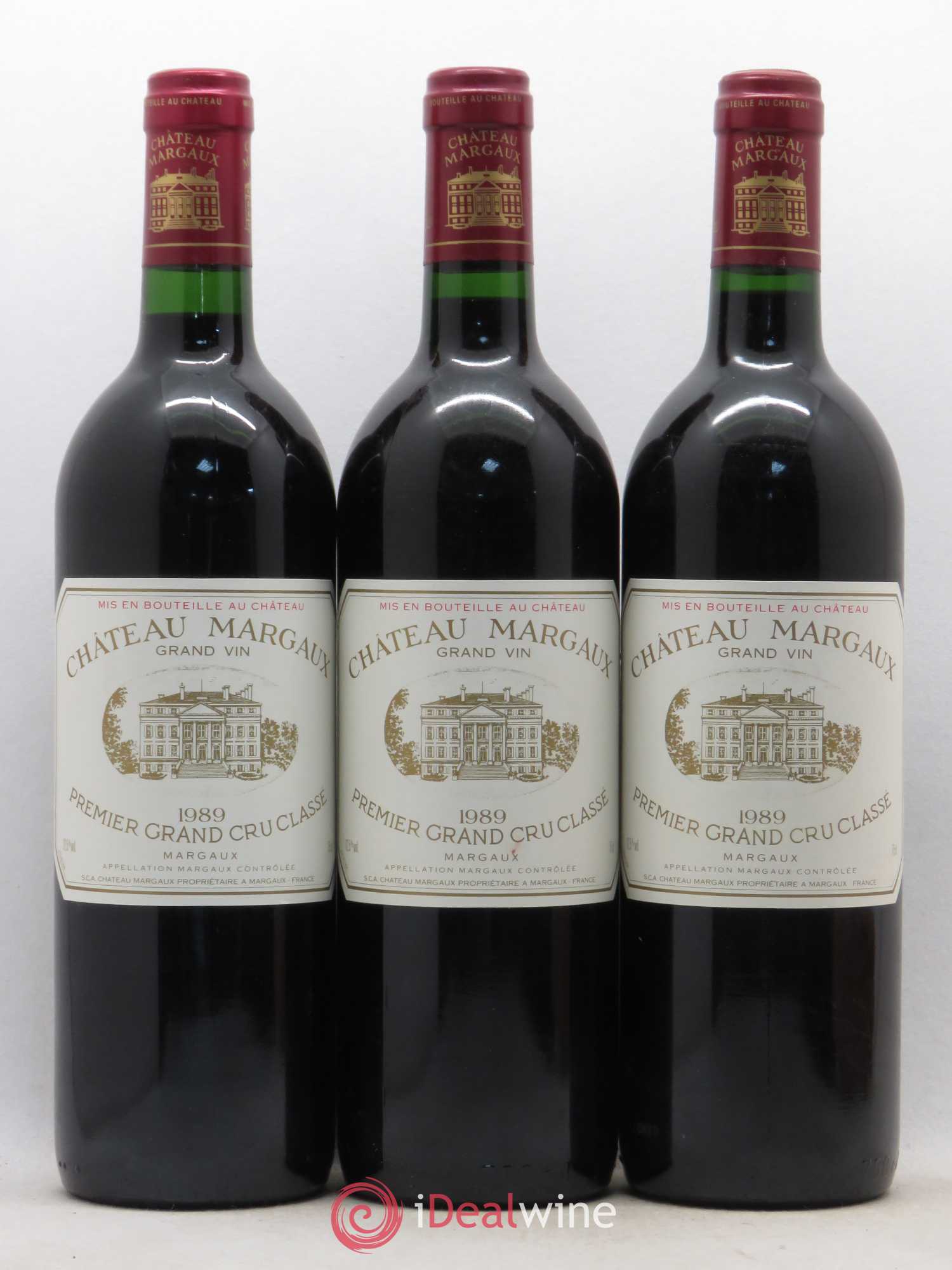Château Margaux 1er Grand Cru Classé 1989 - Lot de 12 bouteilles - 4