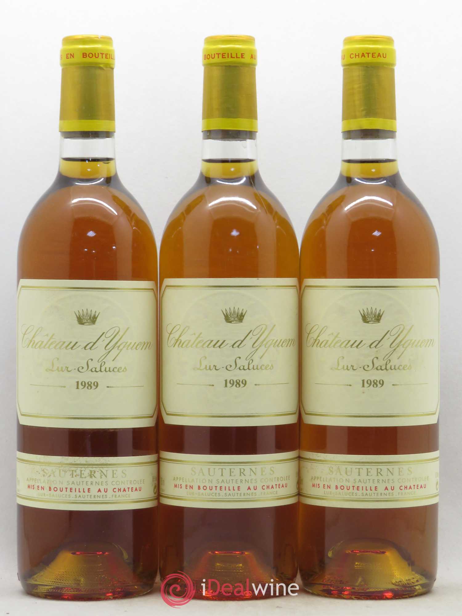 Château d' Yquem 1er Cru Classé Supérieur 1989 - Lotto di 6 bottiglie - 1