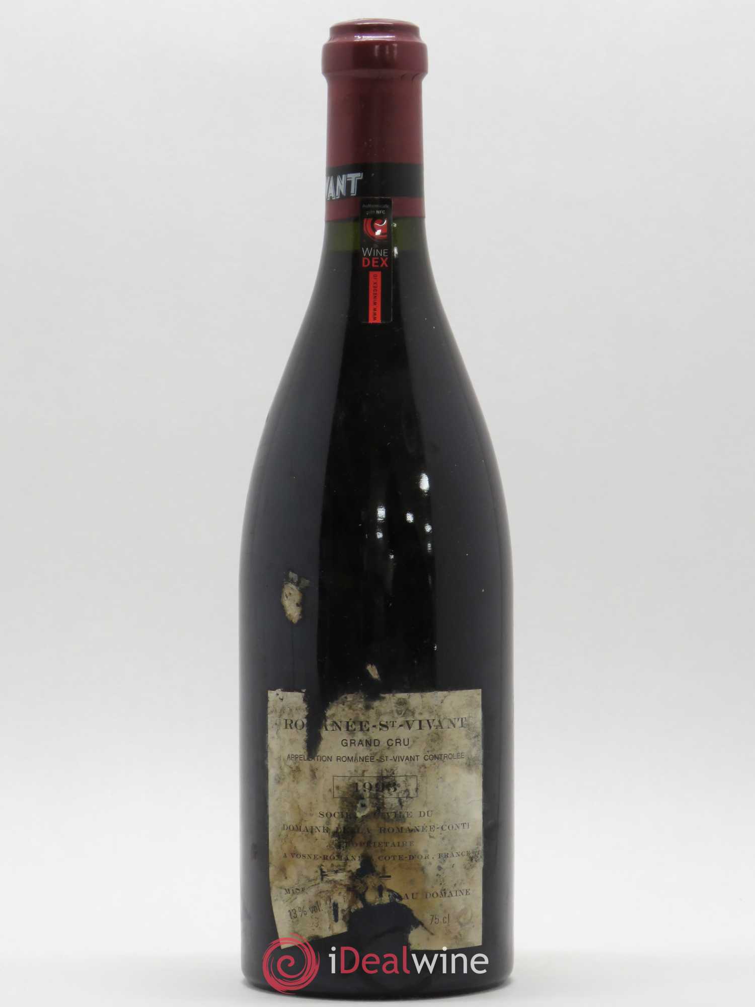 Romanée-Saint-Vivant Grand Cru Domaine de la Romanée-Conti 1993 - Lot de 1 bouteille - 1