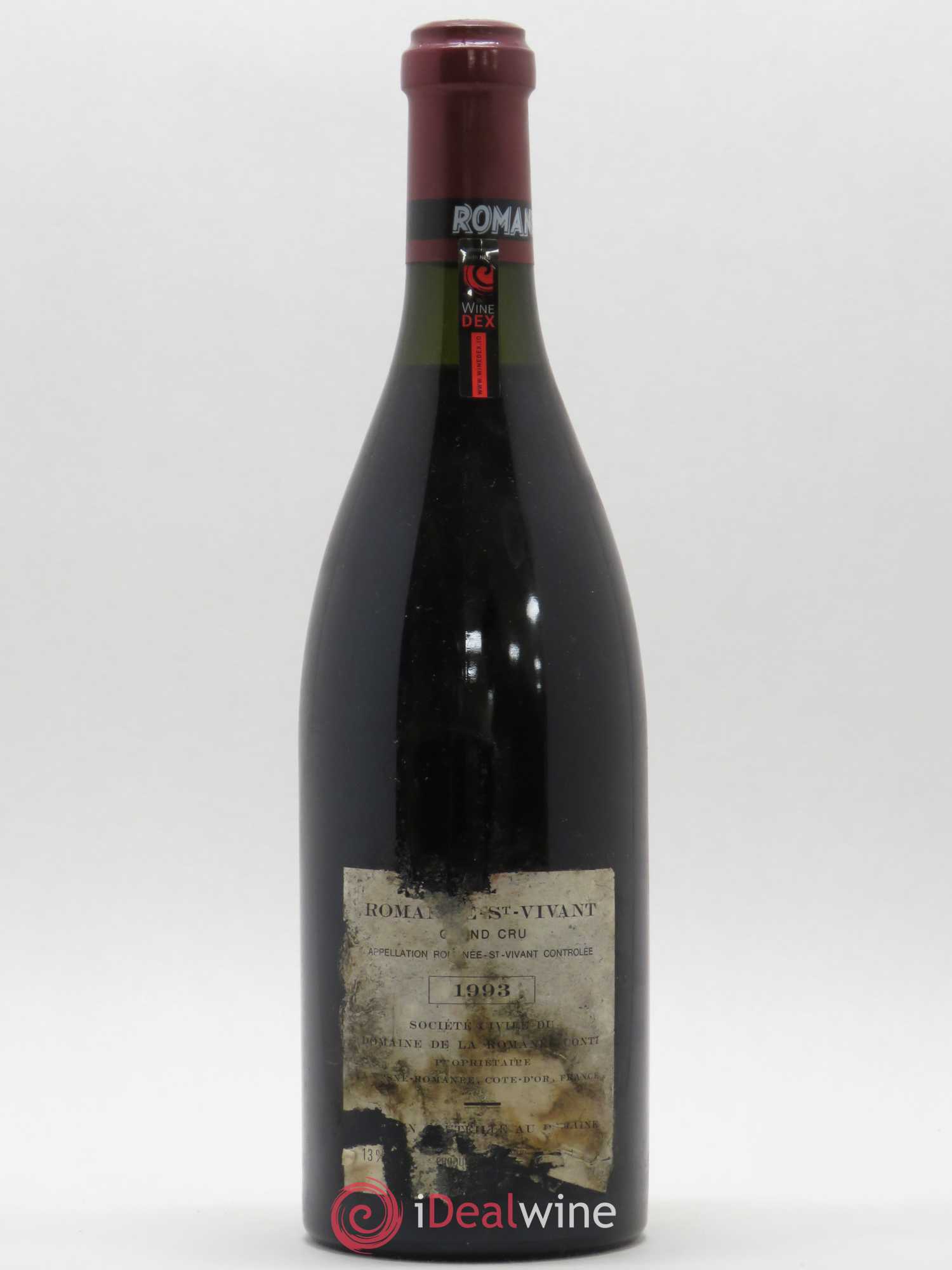 Romanée-Saint-Vivant Grand Cru Domaine de la Romanée-Conti 1993 - Lot de 1 bouteille - 1