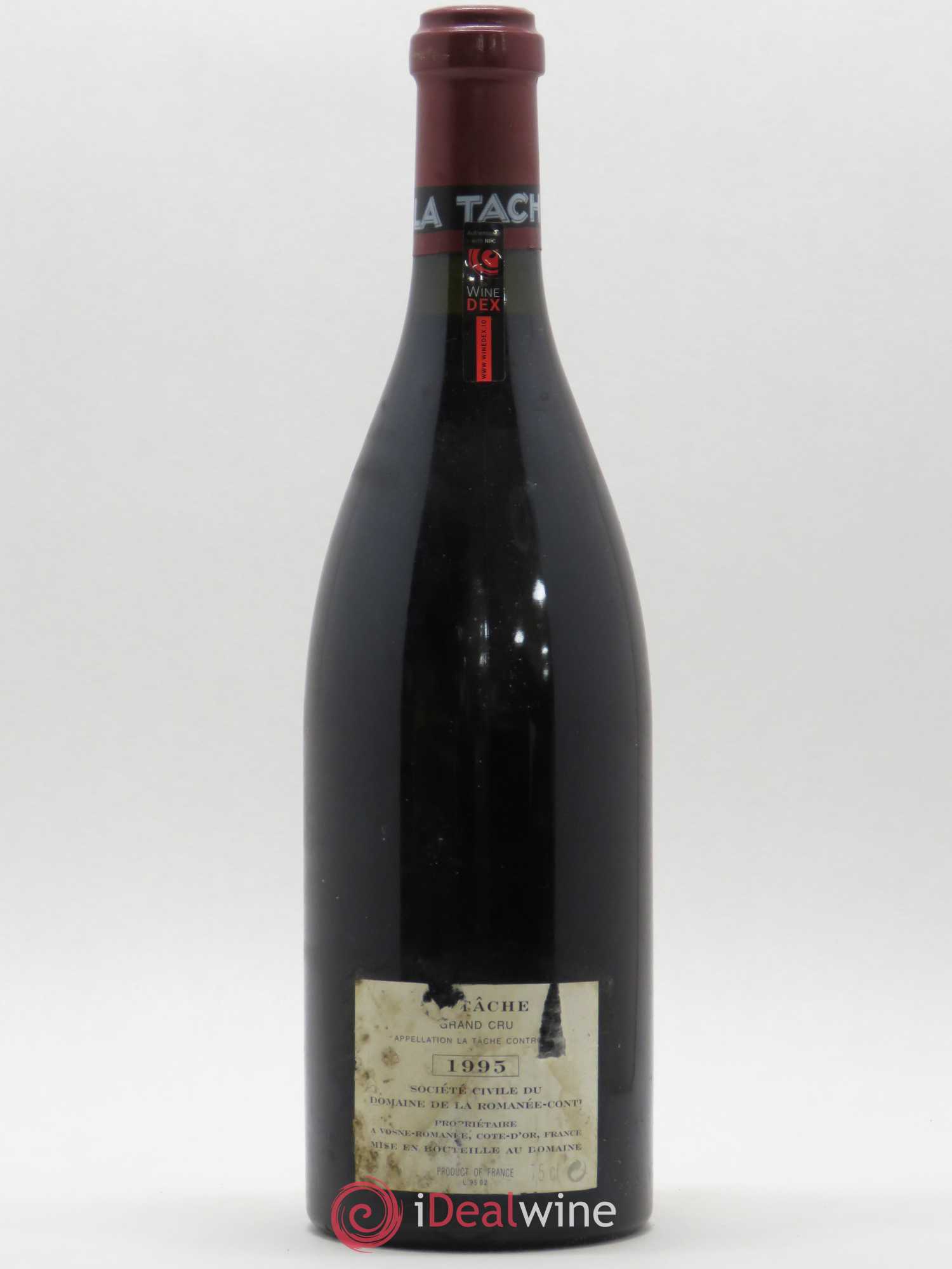 La Tâche Grand Cru Domaine de la Romanée-Conti 1995 - Lot de 1 bouteille - 1
