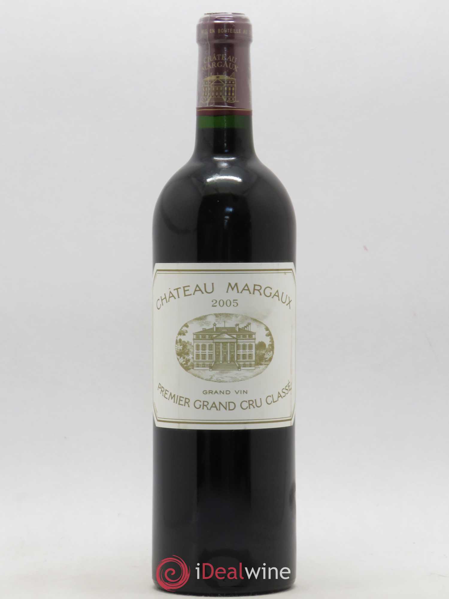 Château Margaux 1er Grand Cru Classé 2005 - Lot de 1 bouteille - 0