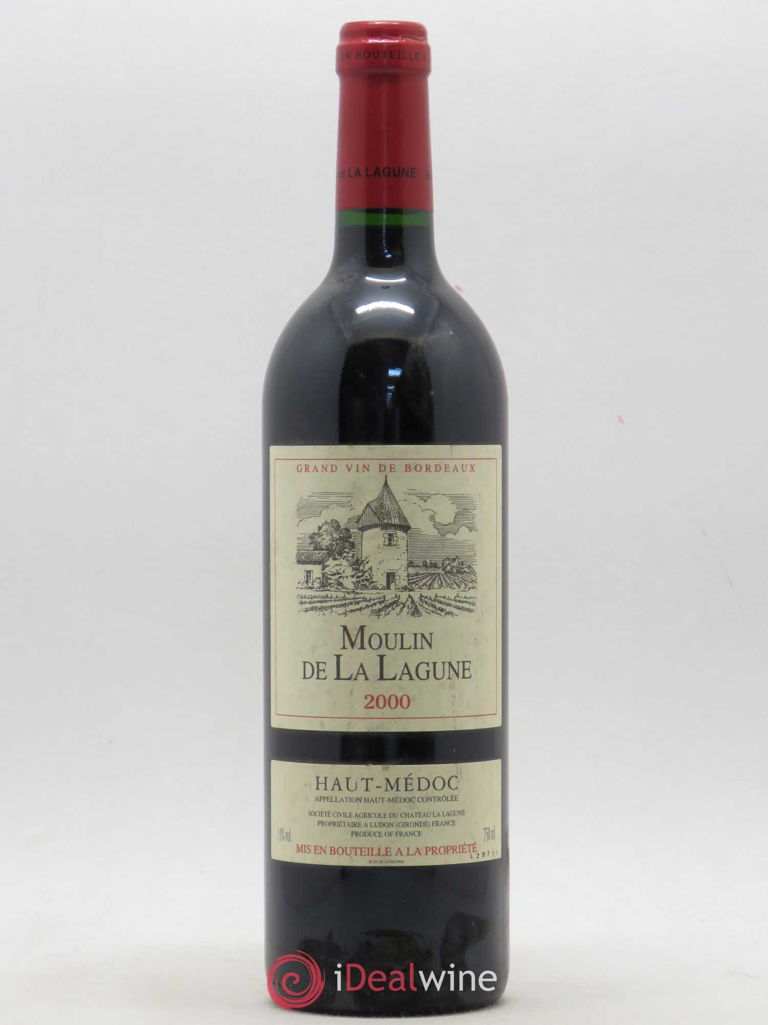 Moulin de La Lagune Second Vin 2000 - Lot de 1 bouteille - 0