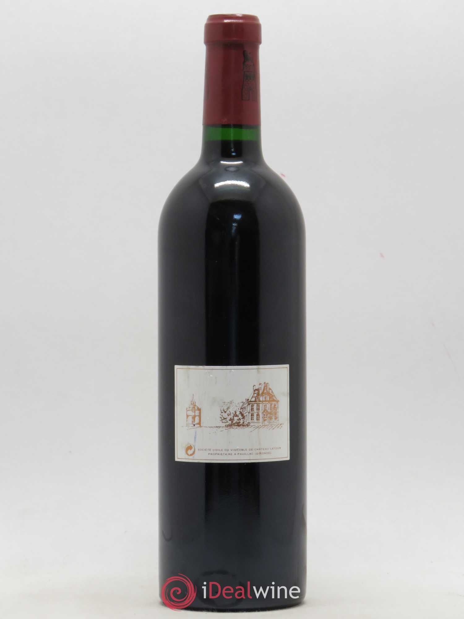 Château Latour 1er Grand Cru Classé 1998 - Lot de 1 bouteille - 1