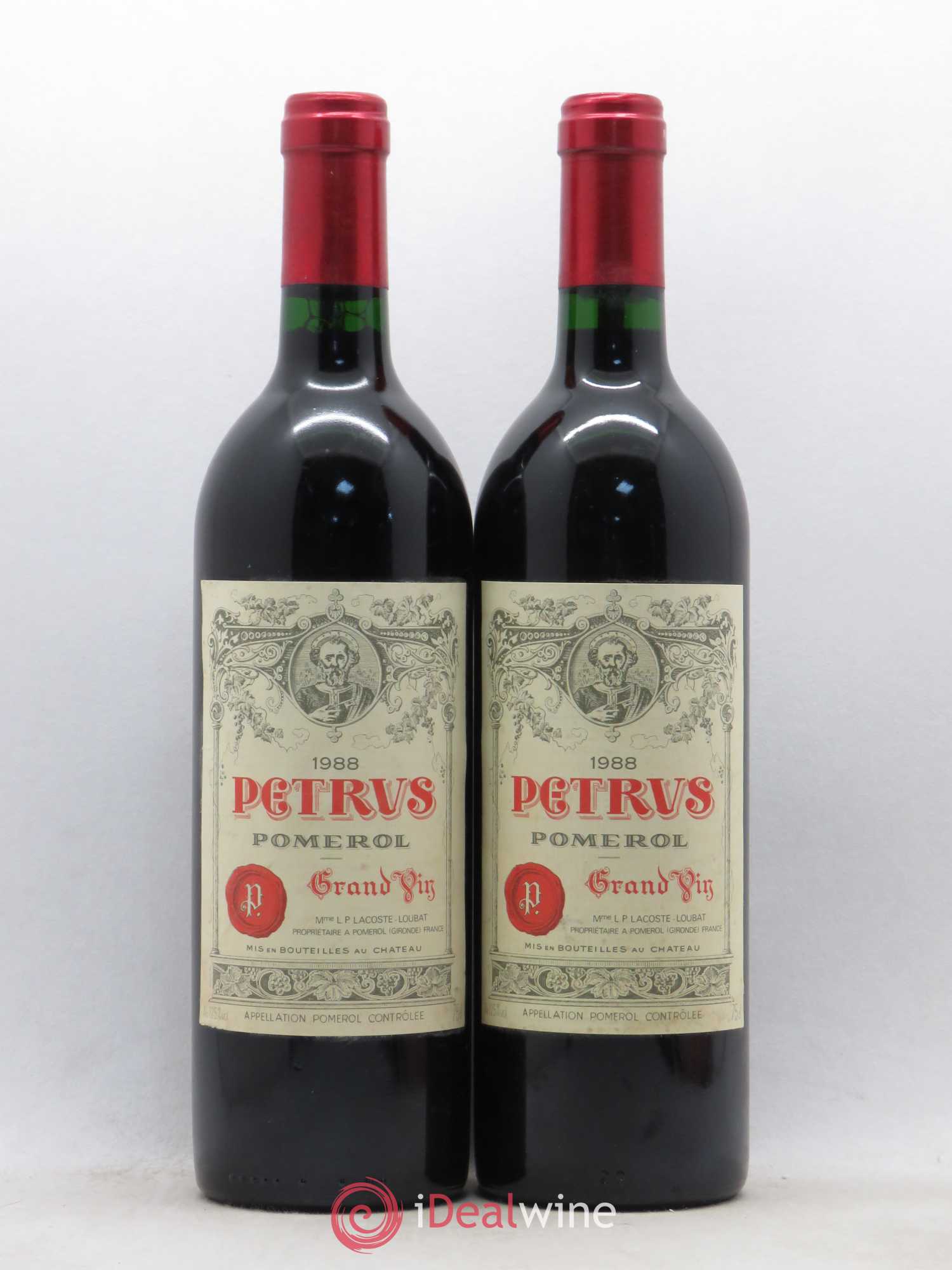 Petrus 1988 - Posten von 2 Flaschen - 0