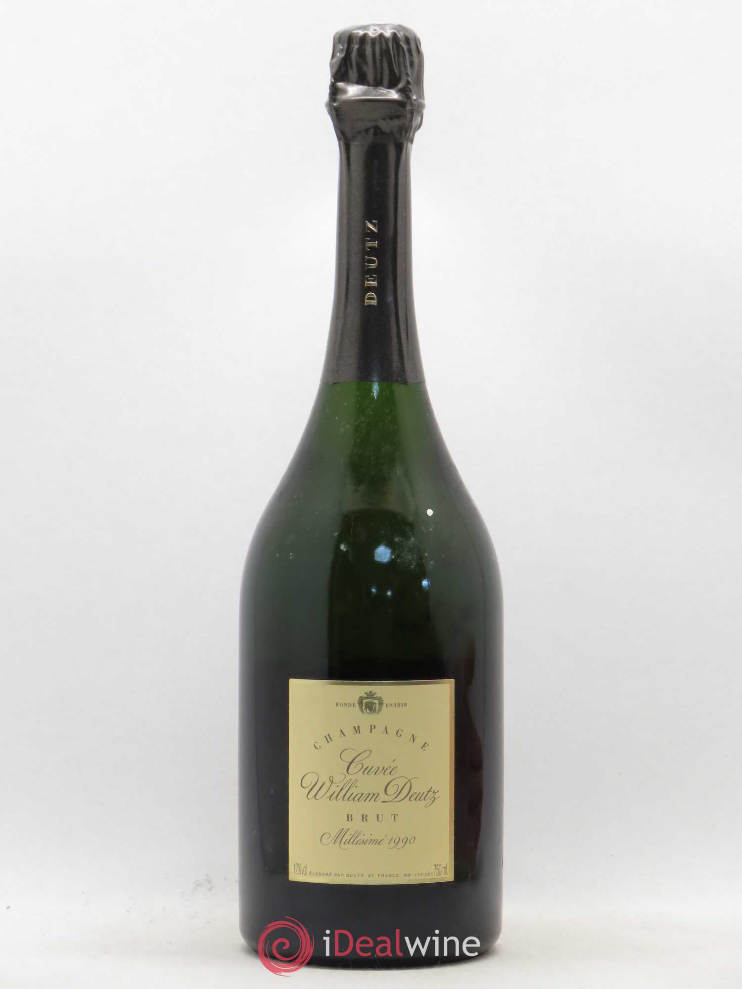 Cuvée William Deutz Deutz 1990 - Lot de 1 bouteille - 0