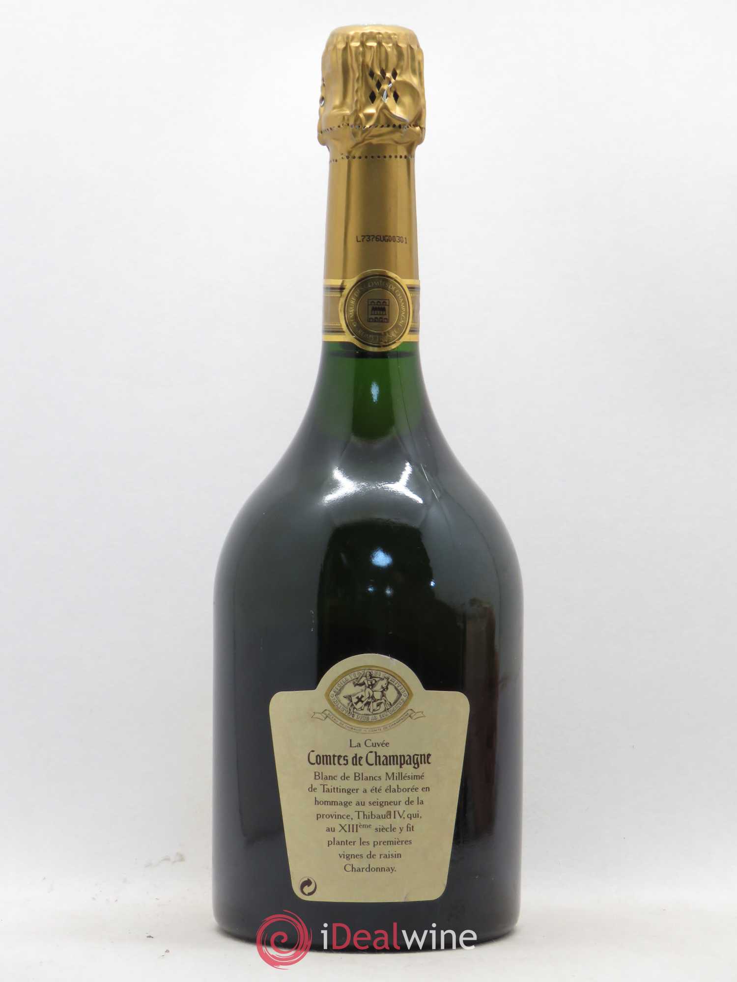 Comtes de Champagne Taittinger 1990 - Lot de 1 bouteille - 1
