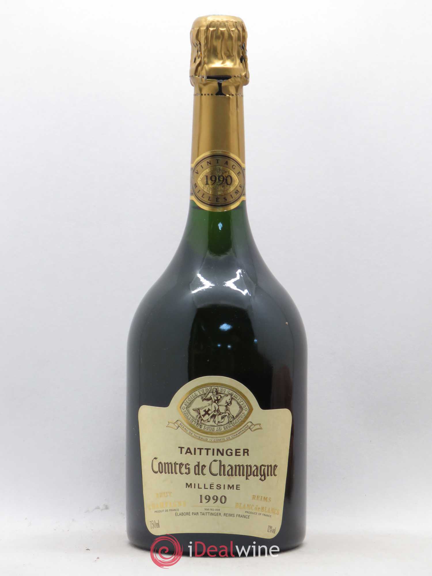 Comtes de Champagne Taittinger 1990 - Lot de 1 bouteille - 0