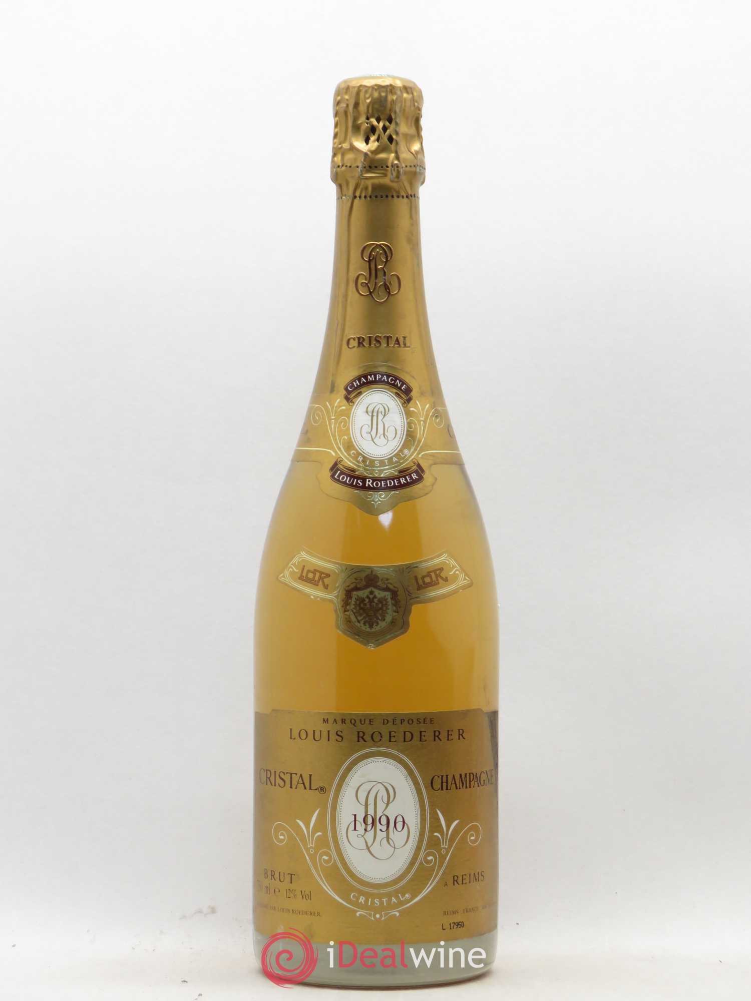 Cristal Louis Roederer 1990 - Lot de 1 bouteille - 0
