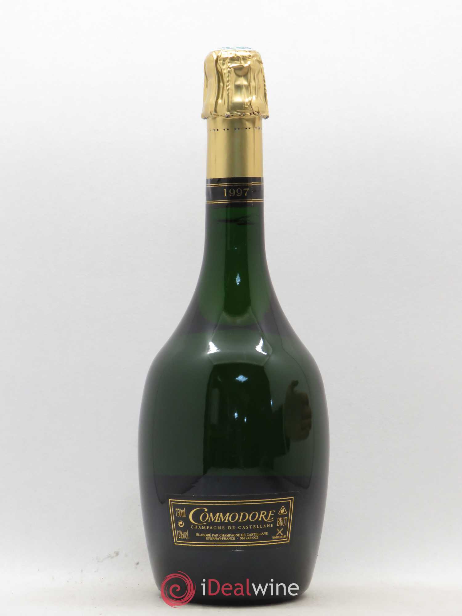 Champagne Castellane Commodore 1997 - Lot de 1 bouteille - 0