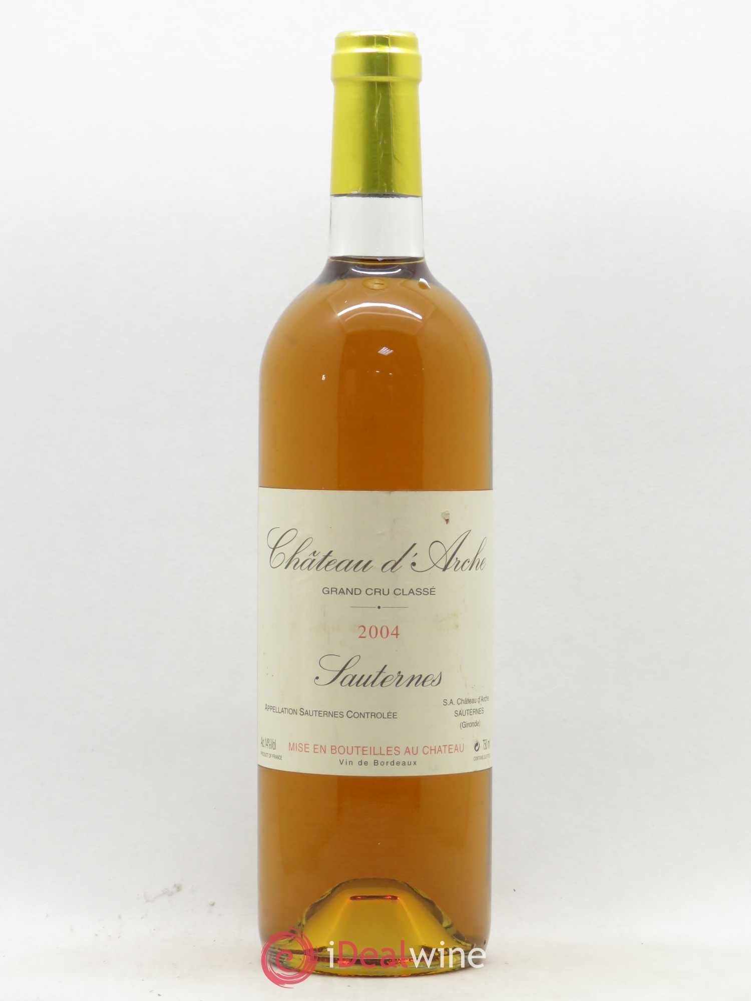 Château d' Arche 2ème Grand Cru Classé 2004 - Lotto di 1 bottiglia - 0