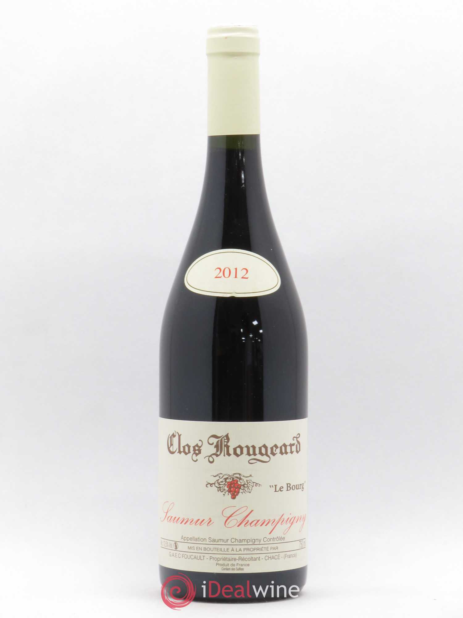 Saumur-Champigny Le Bourg Clos Rougeard 2012 - Lot de 1 bouteille - 0