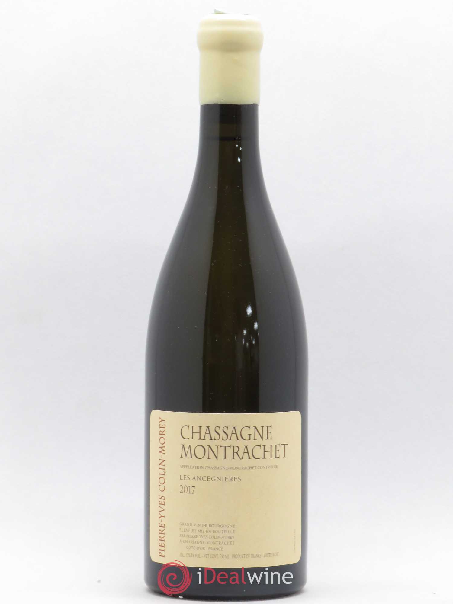 Chassagne-Montrachet Les Ancégnières Pierre-Yves Colin Morey 2017 - Lot de 1 bouteille - 0