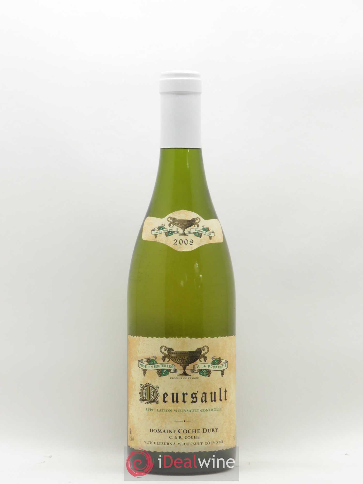 Meursault Coche Dury (Domaine) 2008 - Lot de 1 bouteille - 0